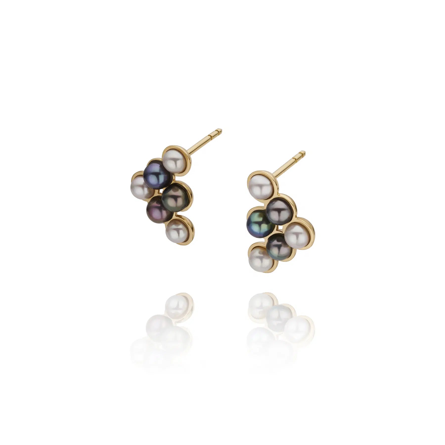 Hexad Stud Earrings