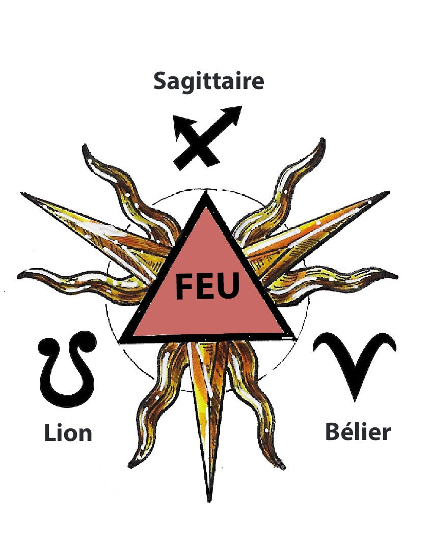 FEU 4 Elements Trèfle Charm