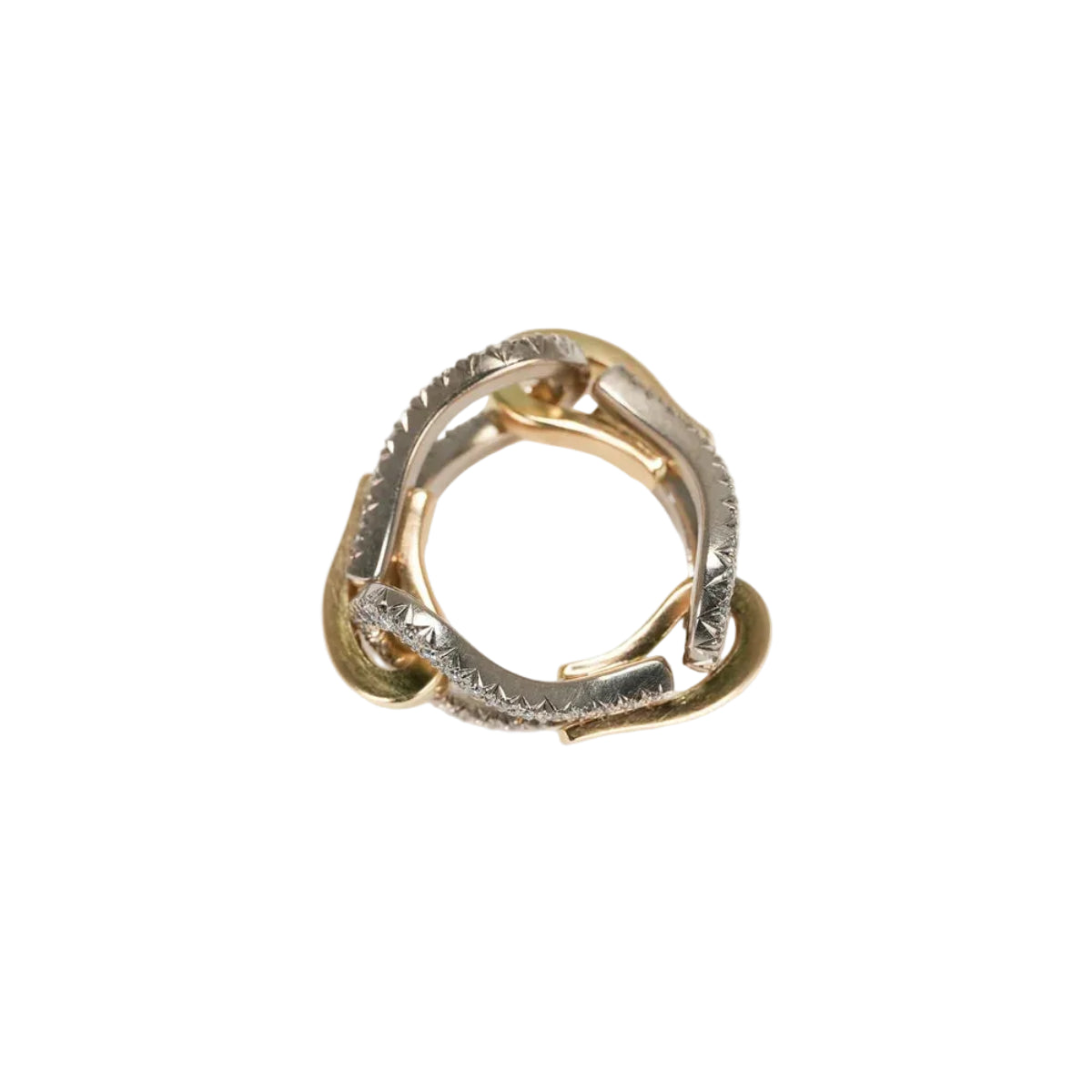 Refine Metal Diamond Chain Ring