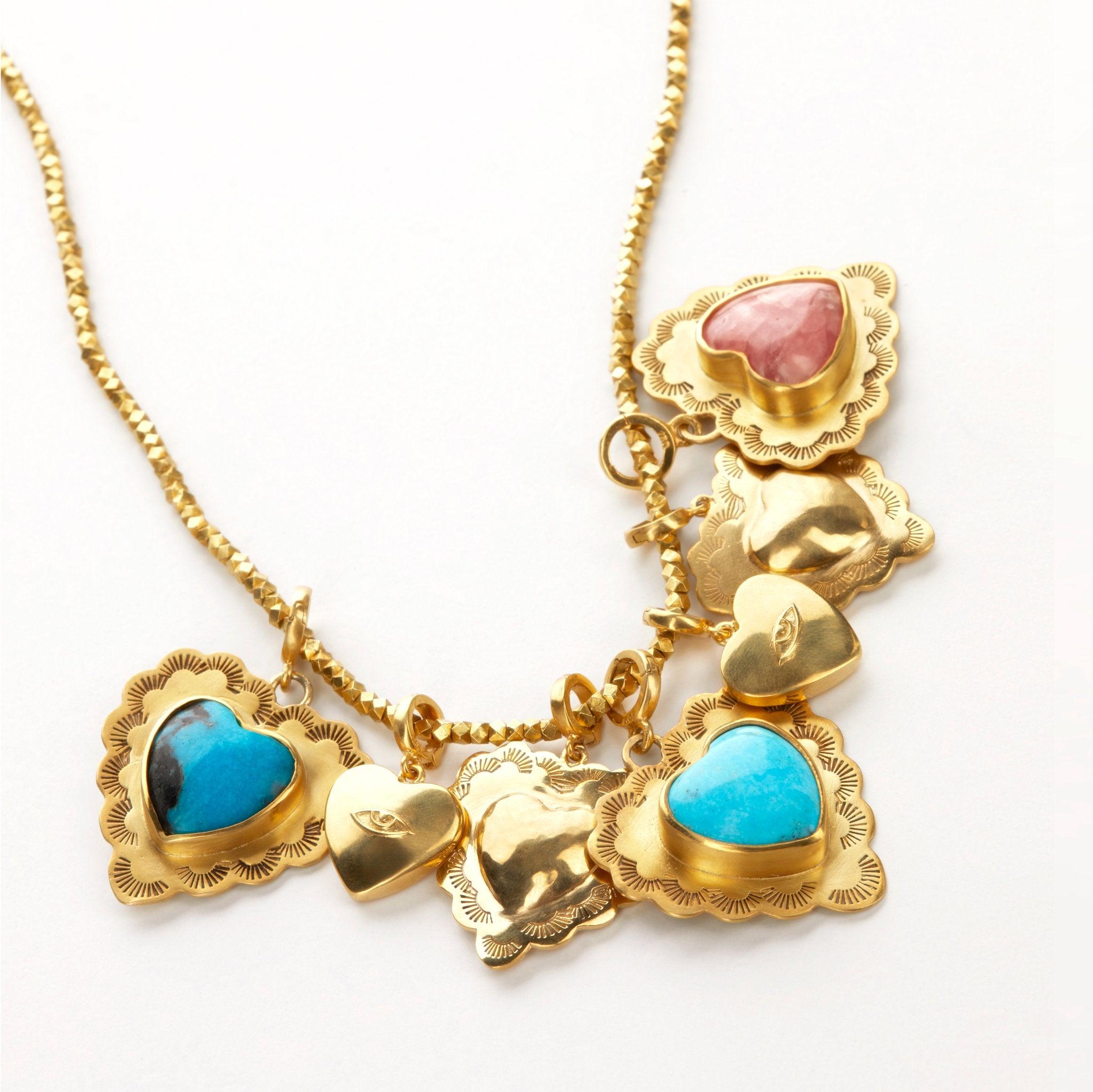 Turquoise Fedra Charm