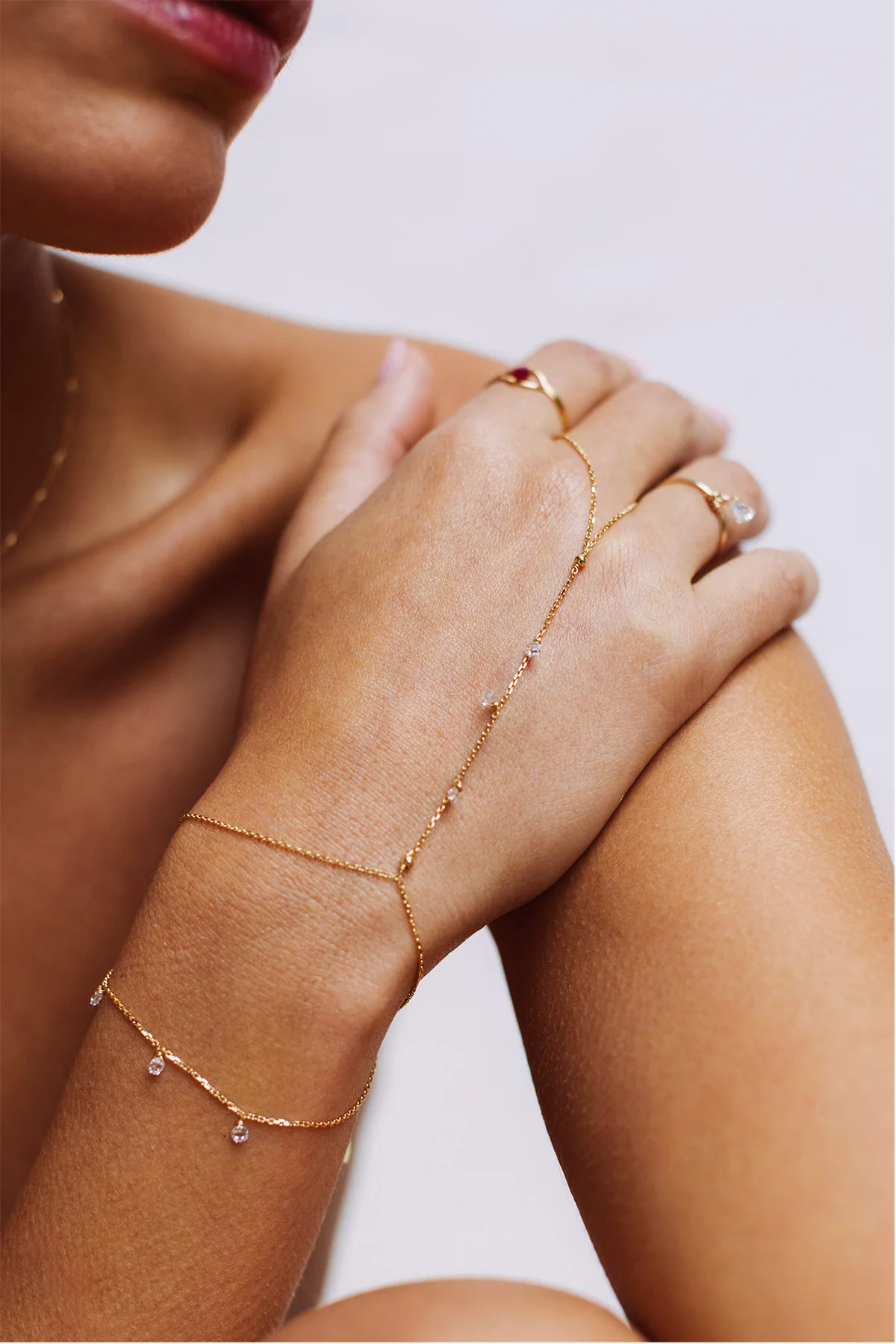 Sofia Diamond Hand Jewel