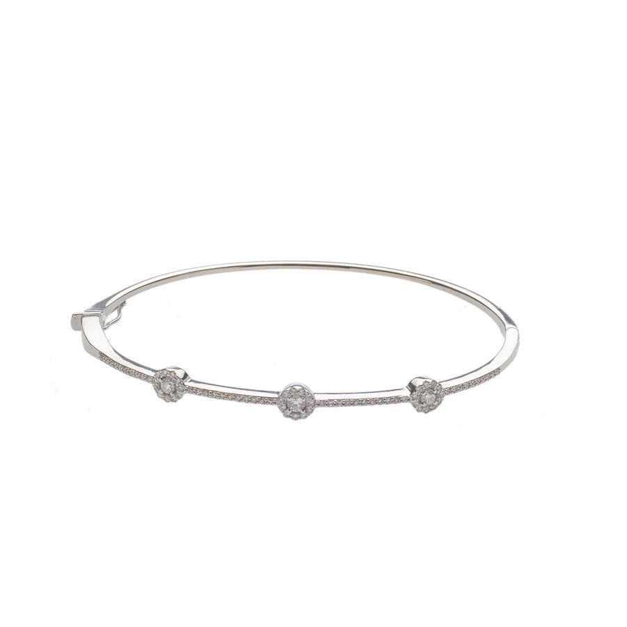 White Gold Bracelet with Diamonds