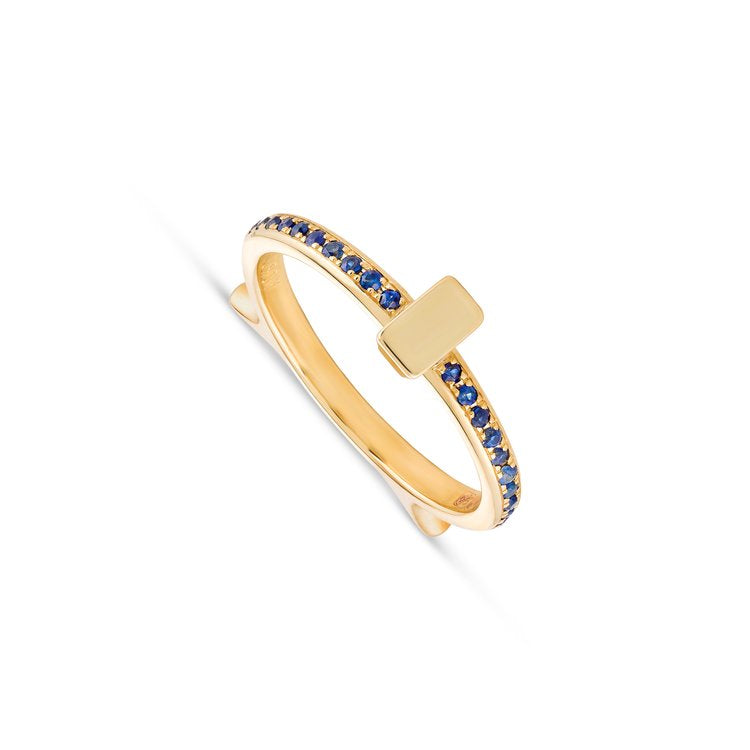 ‘No-Stone’ Sapphire Ring