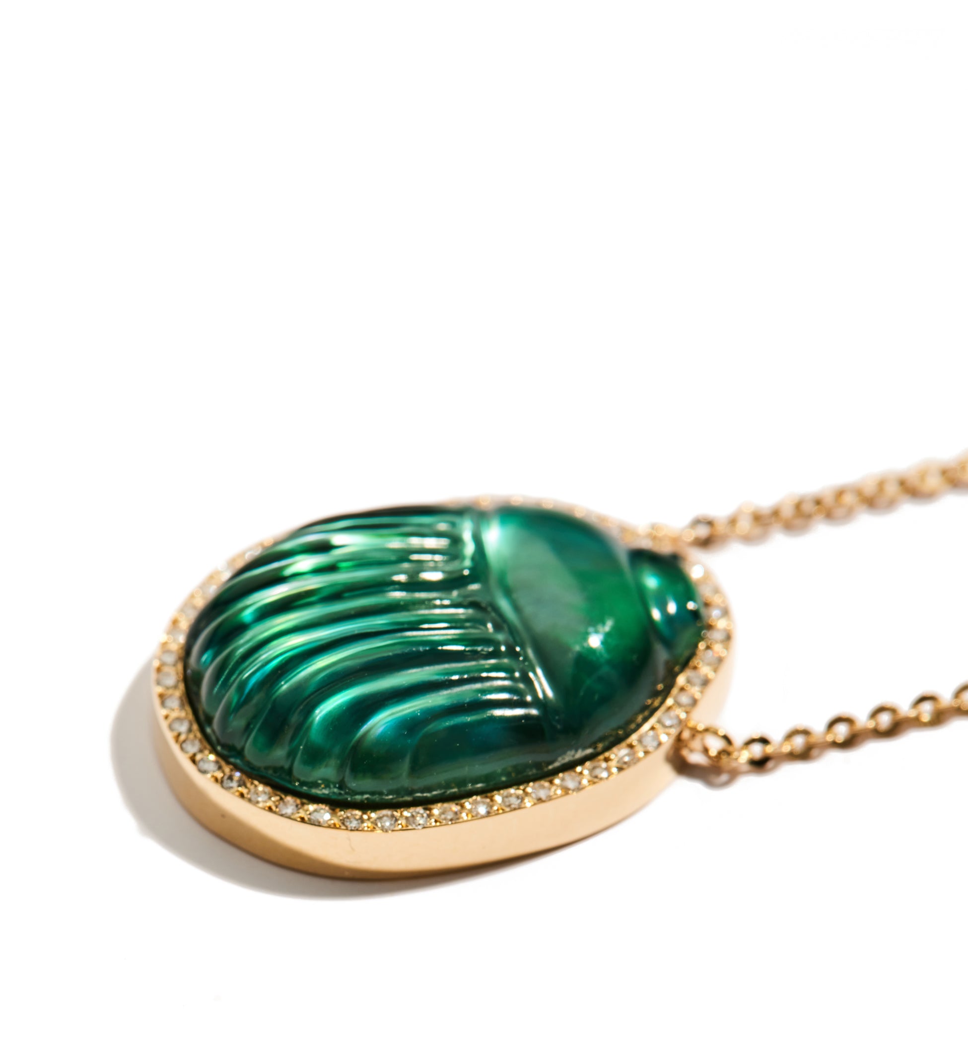 Big Gola Diamond Necklace