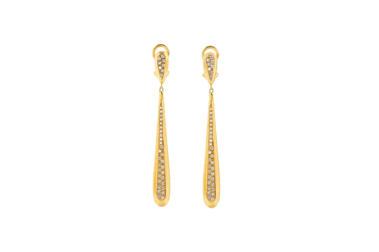 Long Drop pair of earrings