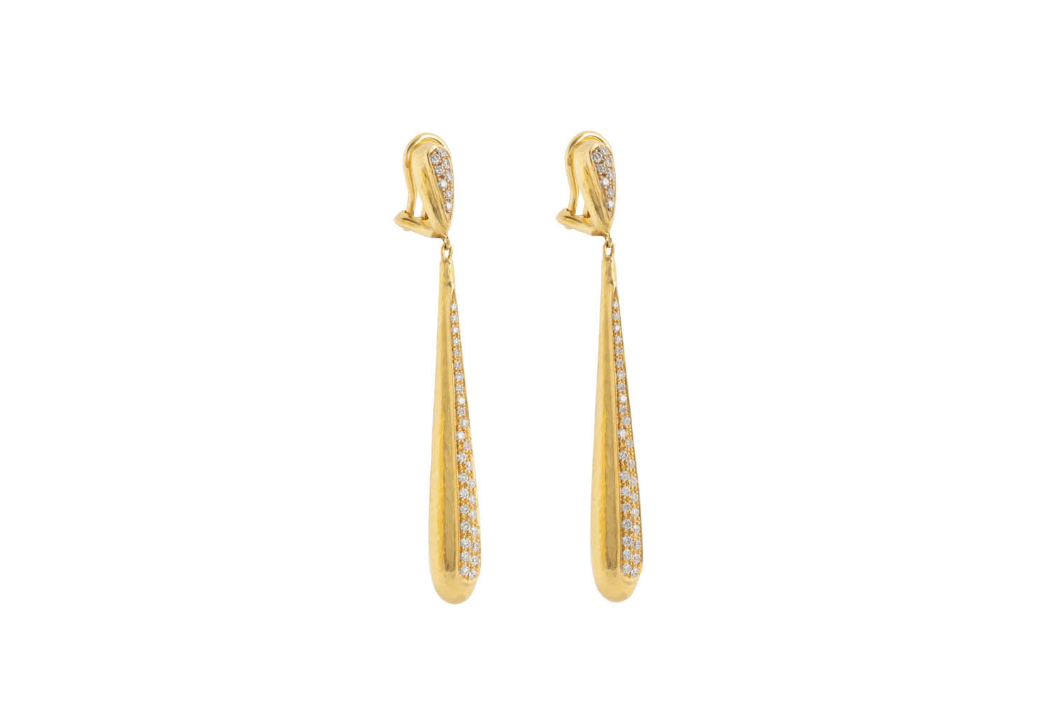 Long Drop pair of earrings