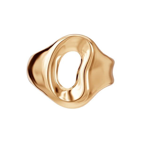 Shima Cuff Bracelet in Vermeil