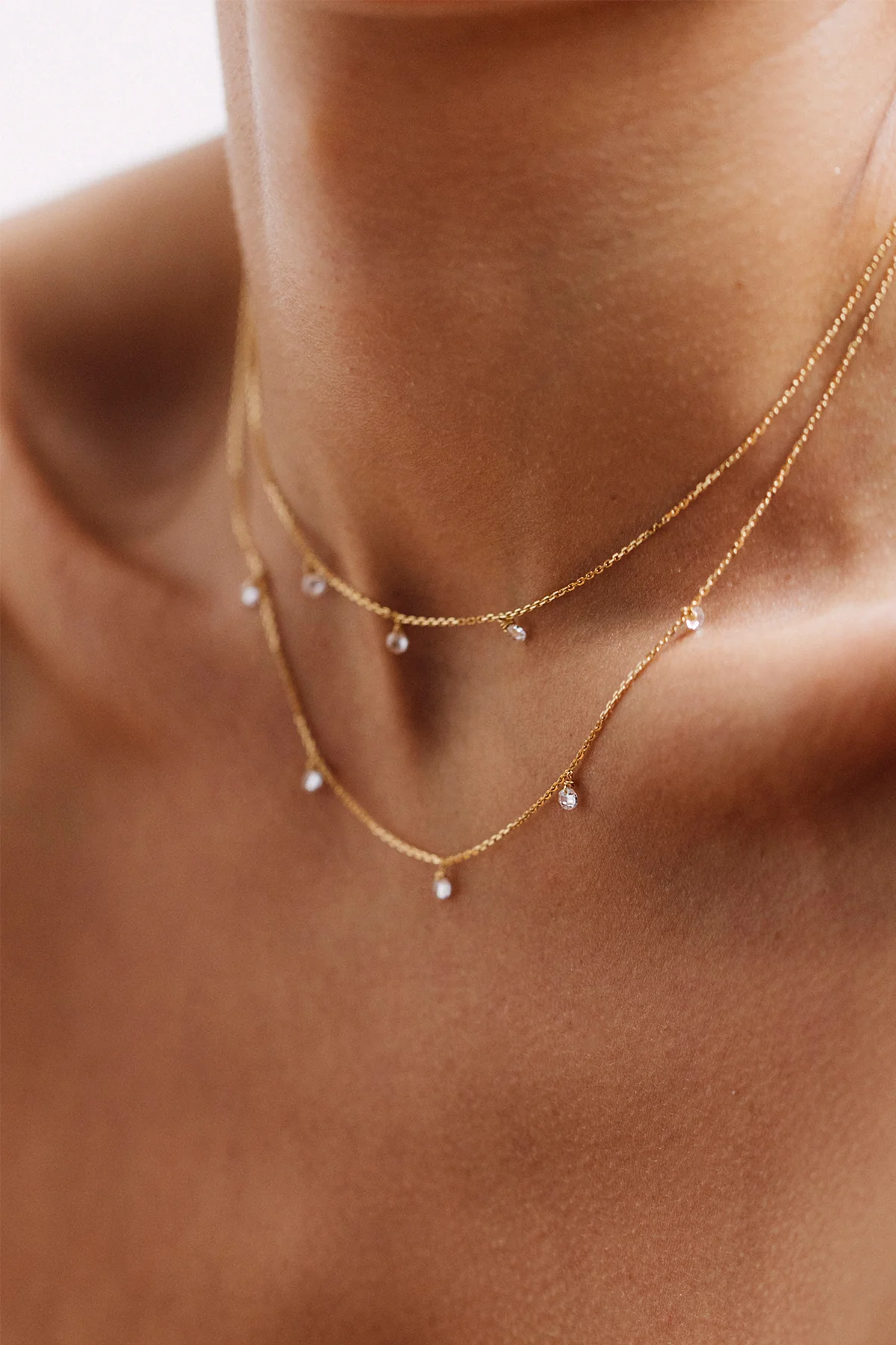 Sofia Long Diamond Necklace