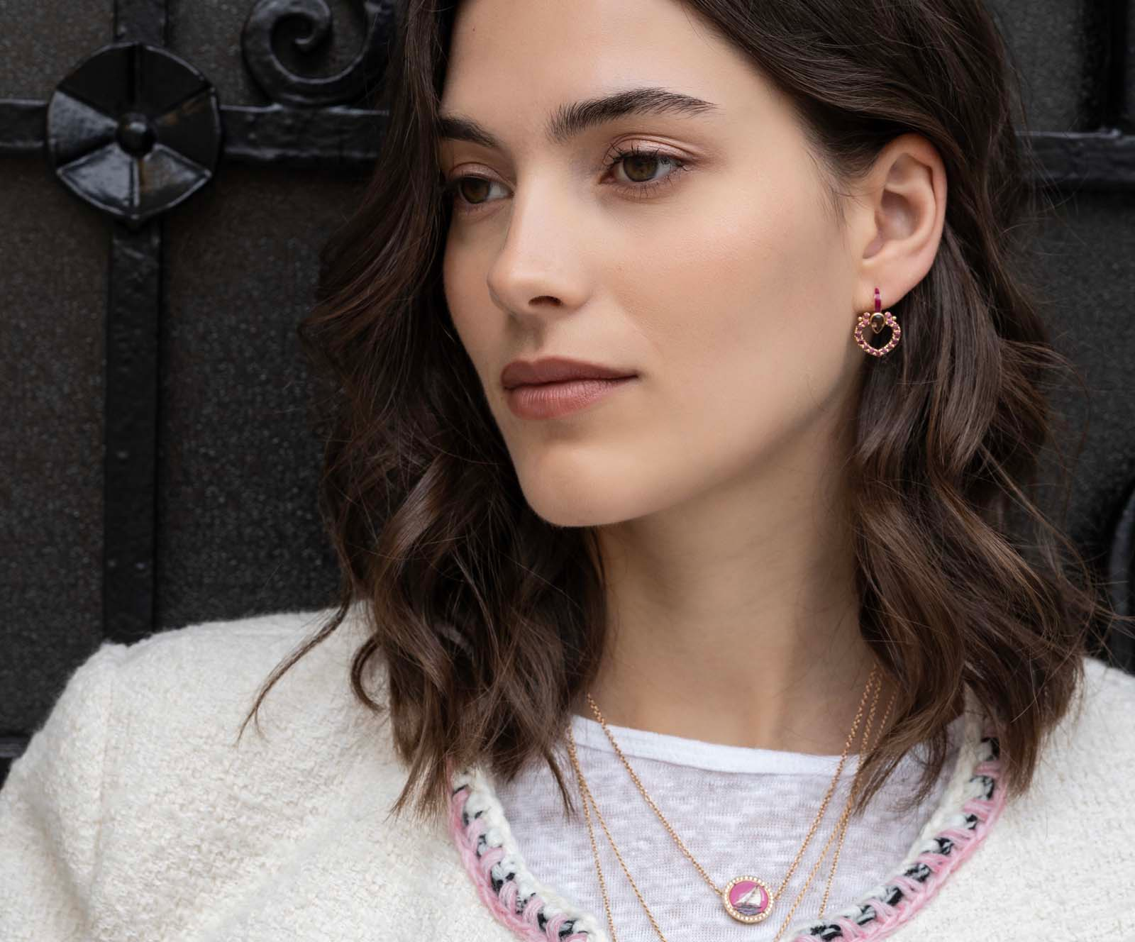 Love Hearts Cherry Earrings