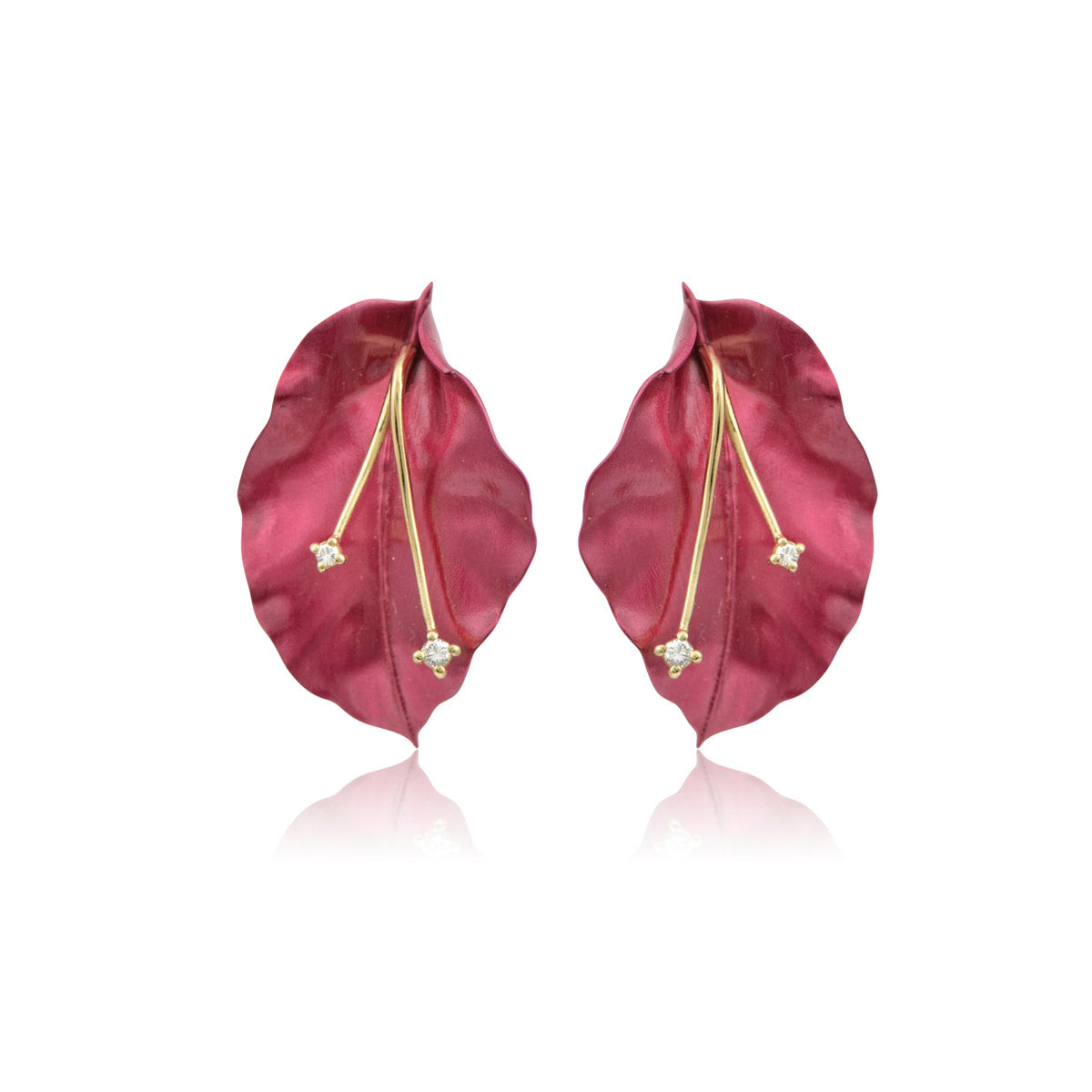 Bougainvillea Earrings