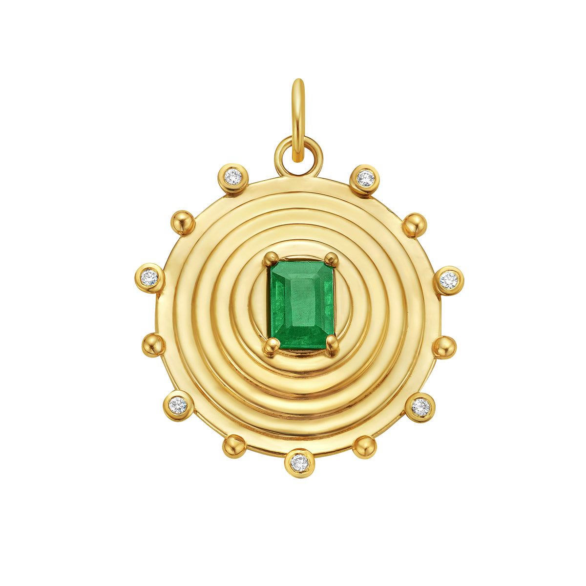 Aurelia Emerald Madallion