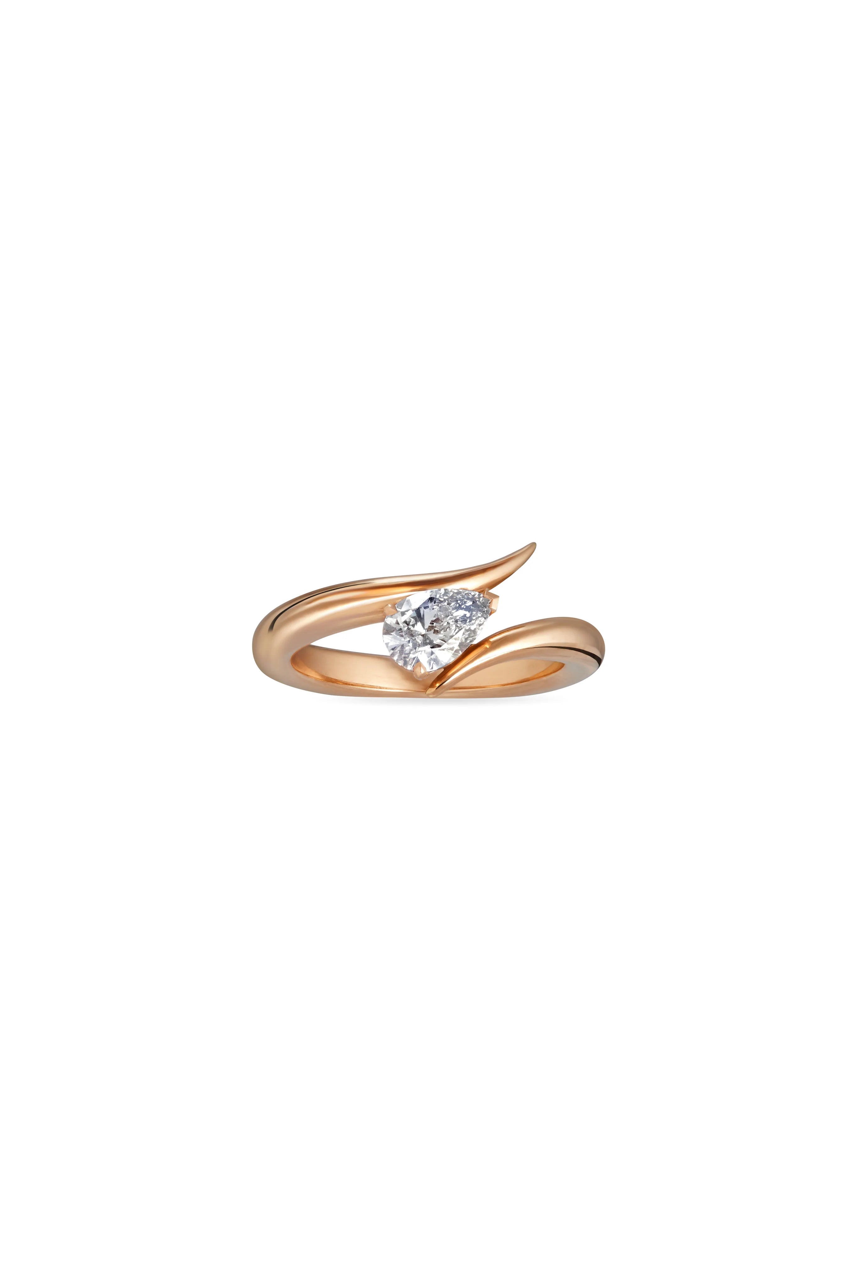 Eboris Ring Diamond Rose Gold