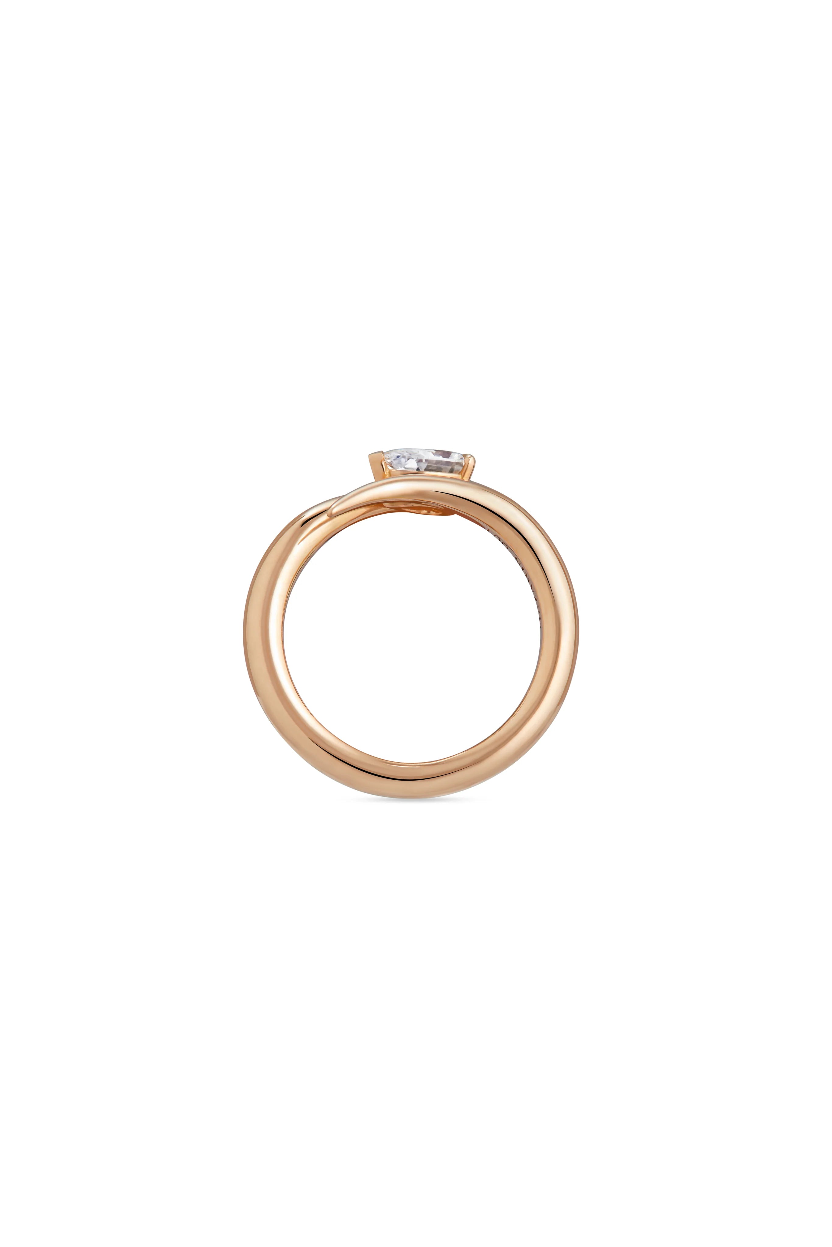 Eboris Ring Diamond Rose Gold