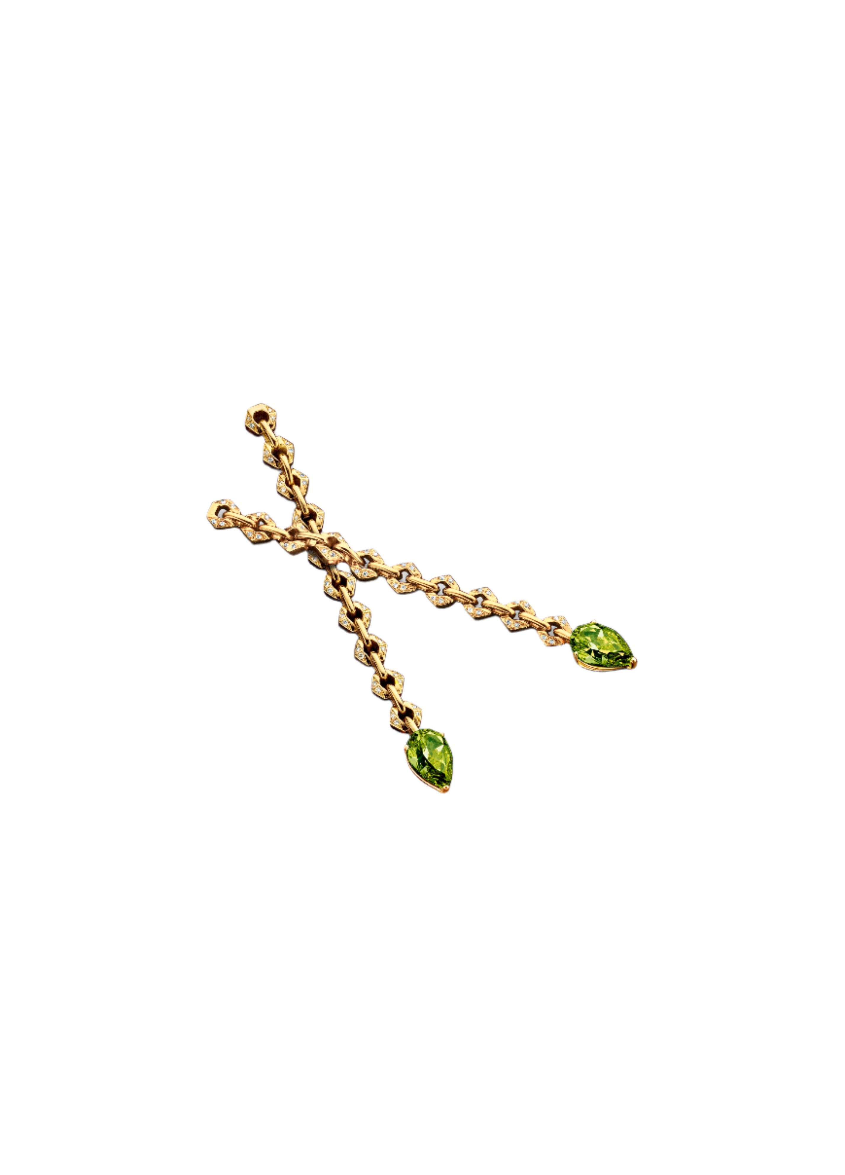 Bond Tourmaline Diamond Earrings