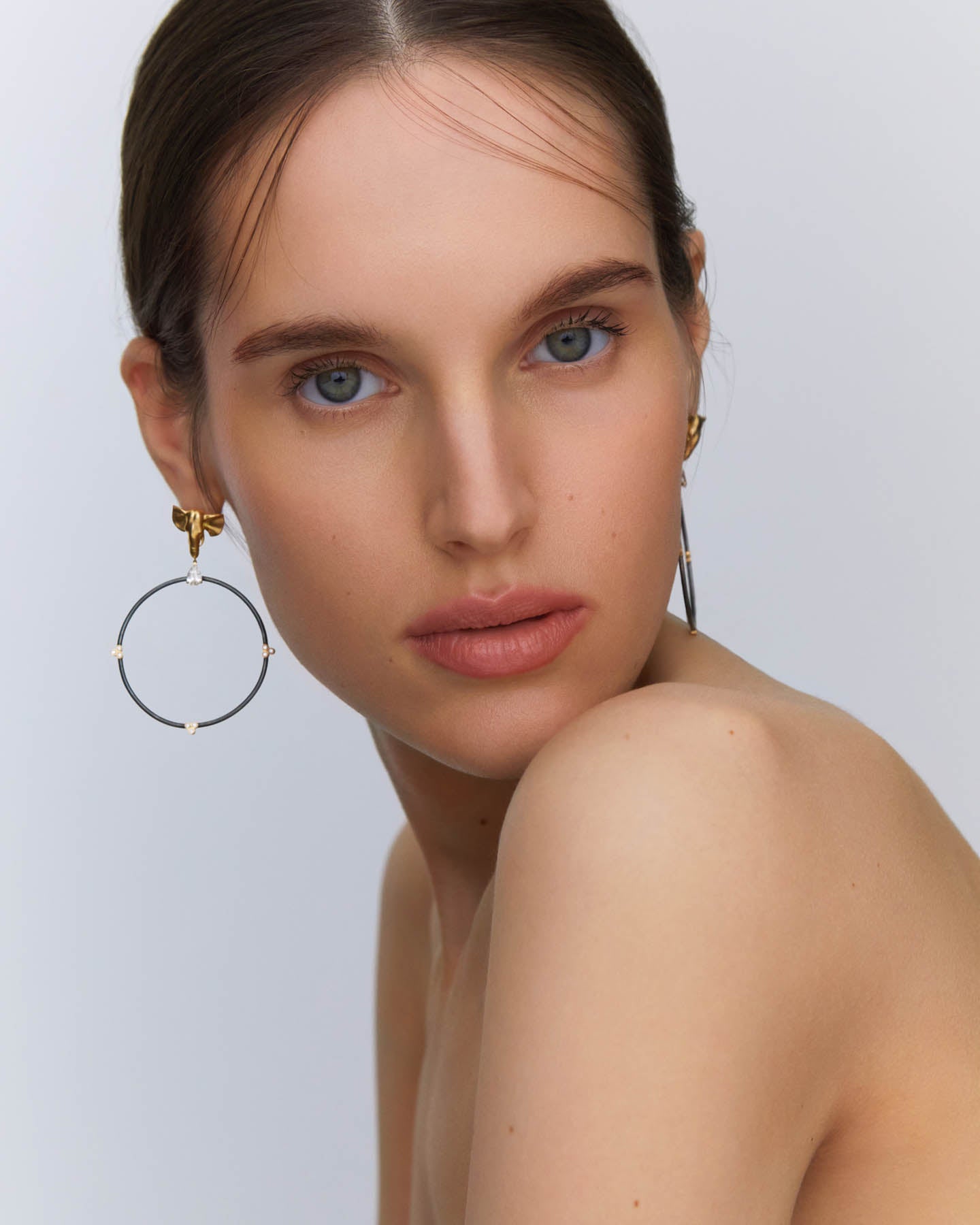 Elephant Loop Earrings