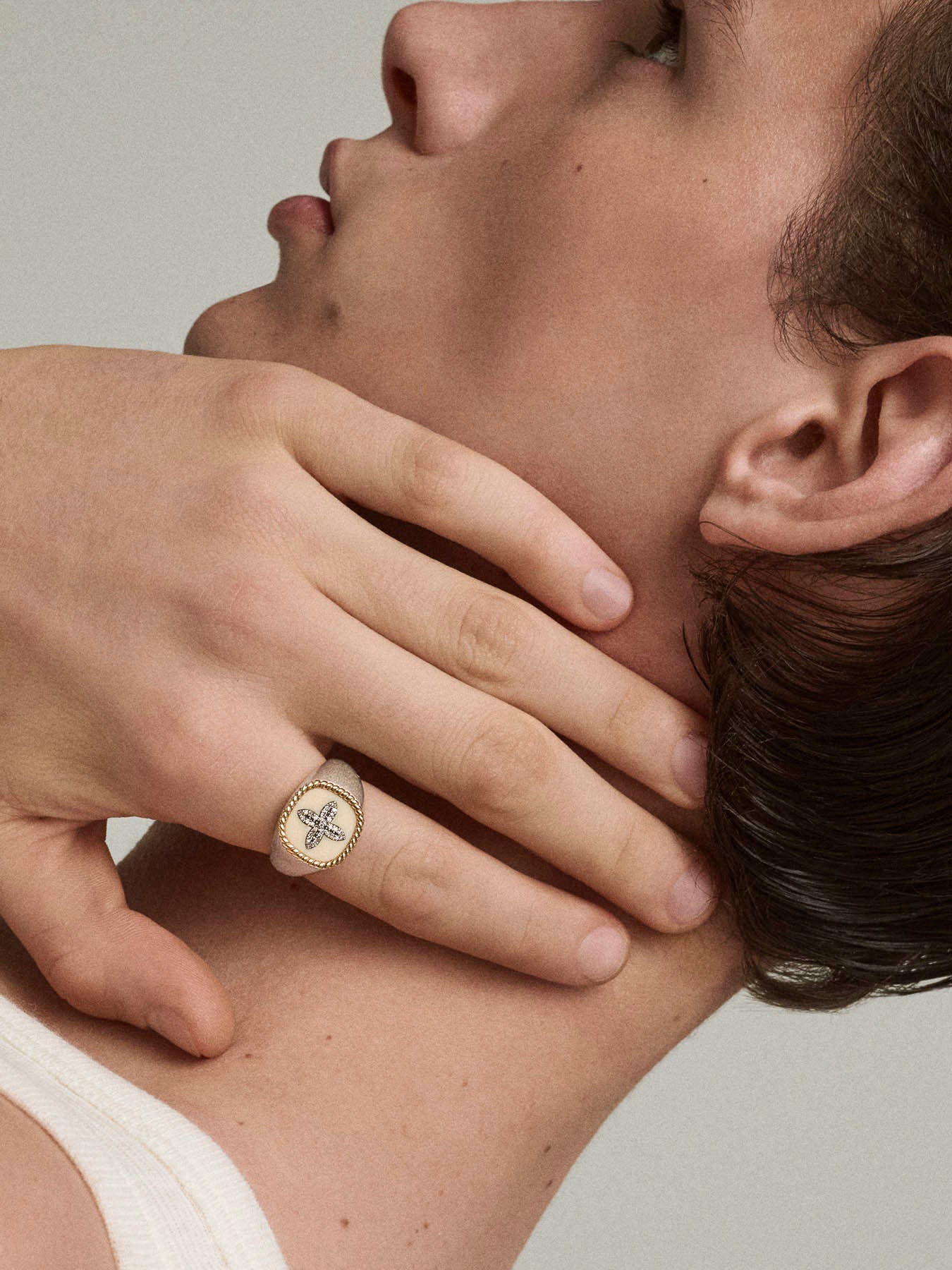 Bowie No2 Ring White Diamond