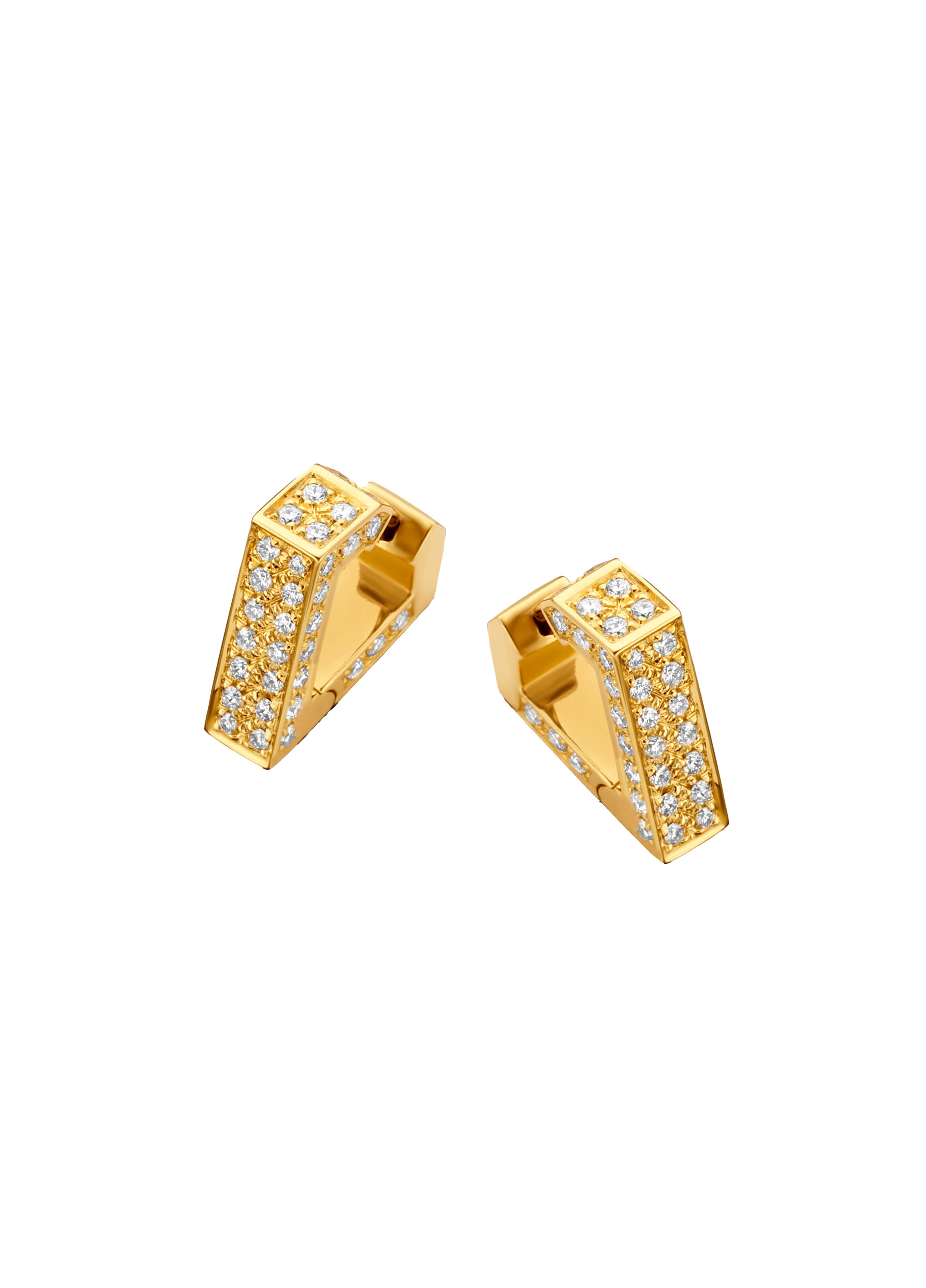 Brute Diamond Mini Earrings