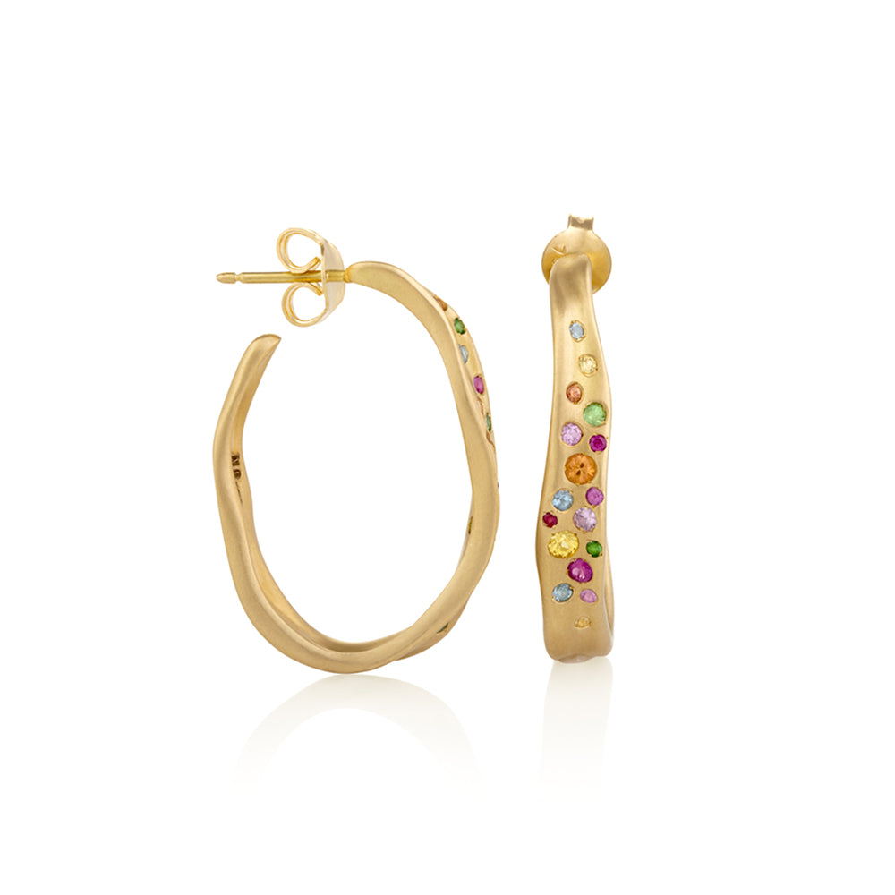 Baby Malak Hoop Bonbon Oval Nada Ghazal