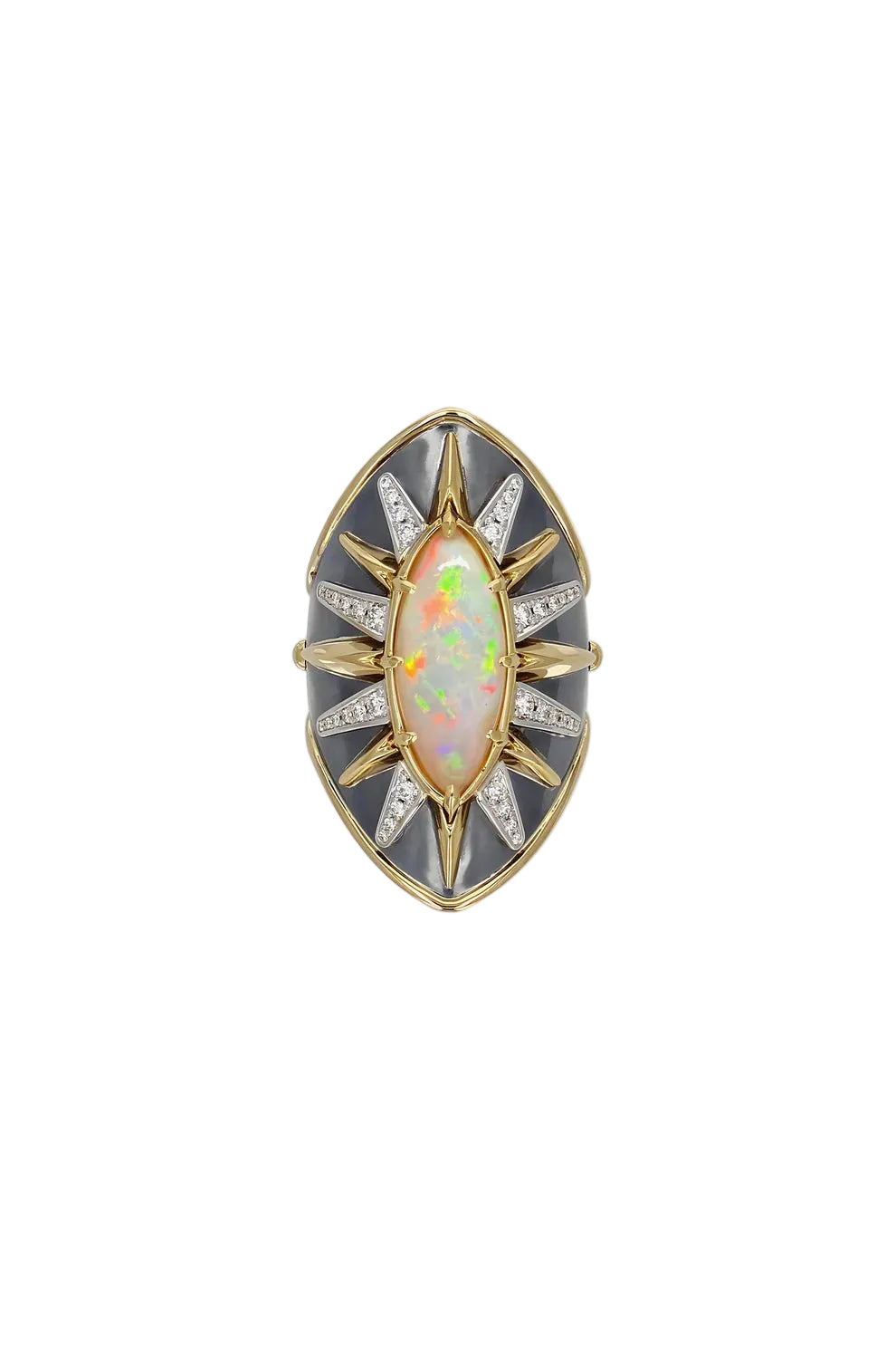 Opal Écu Ring
