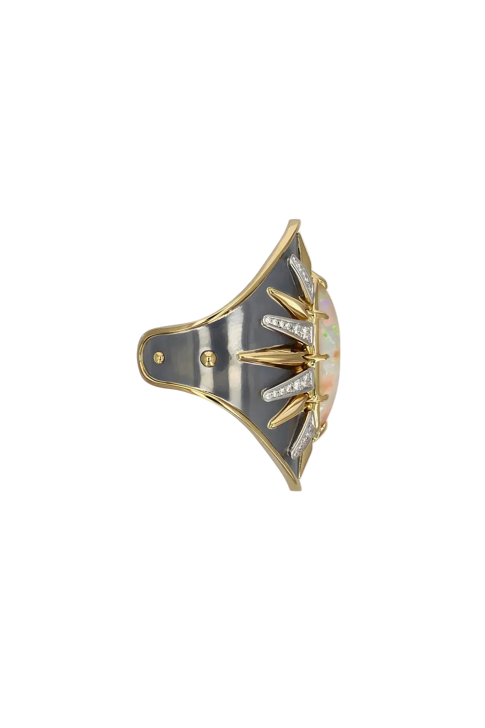 Opal Écu Ring