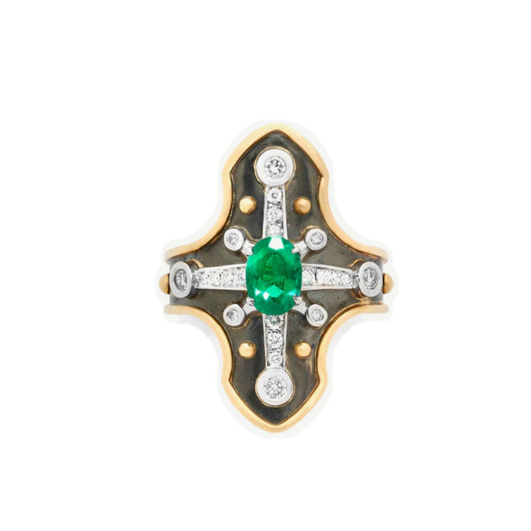 Emerald Heaume Ring