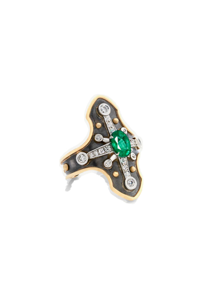 Emerald Heaume Ring