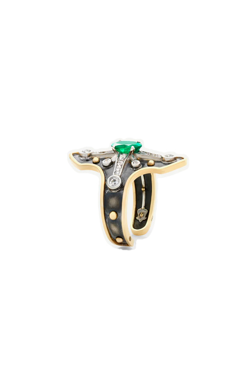 Emerald Heaume Ring