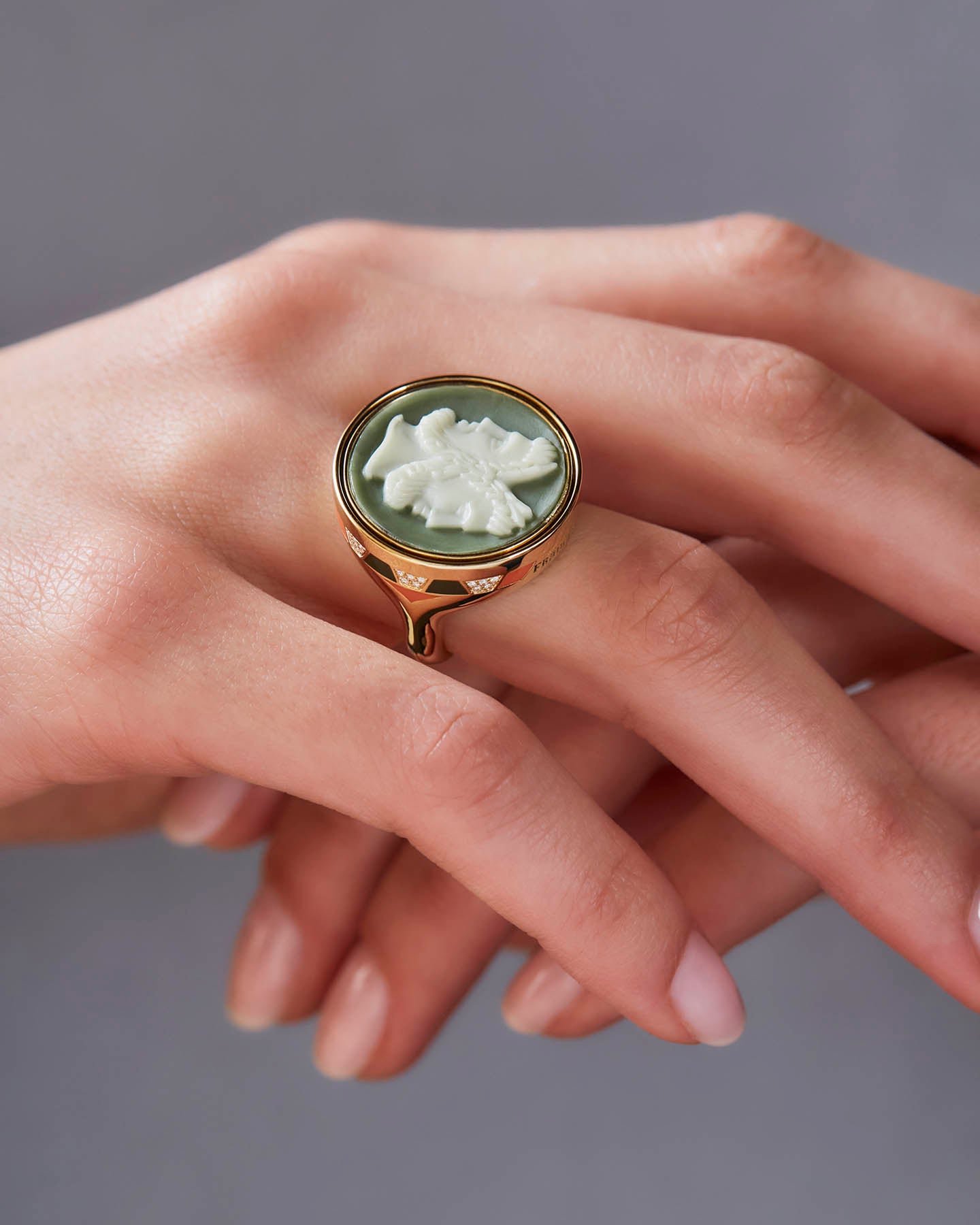 Pumpkin of Two Halves Ring