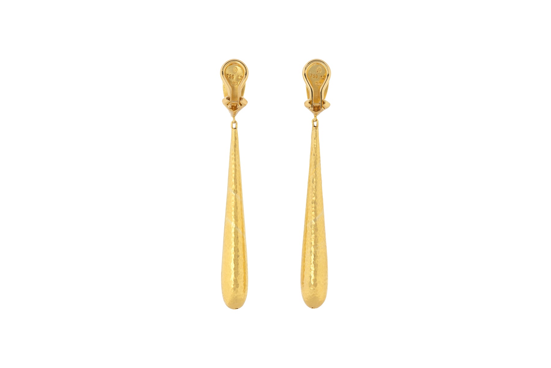 Long Drop pair of earrings