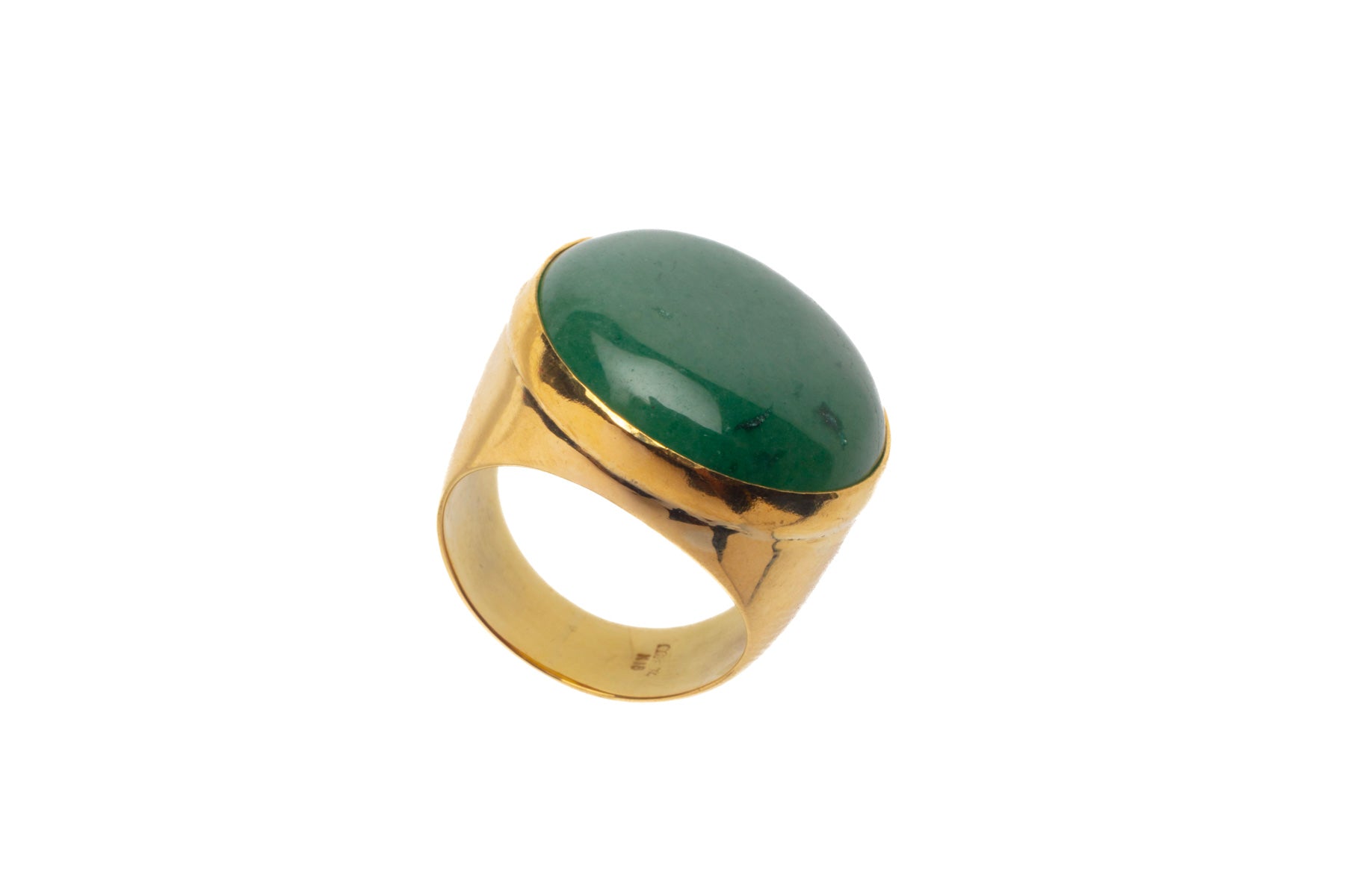Jade Gold Ring