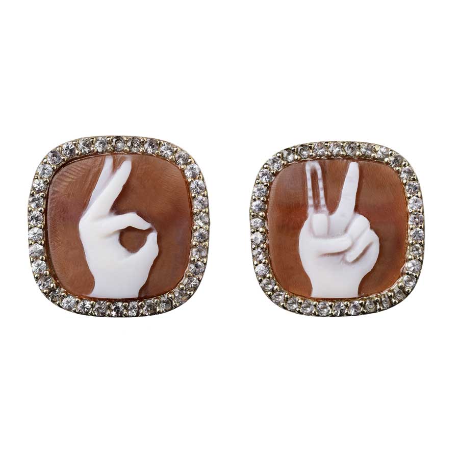 Missbach by Nadia Doppi Standard Studs