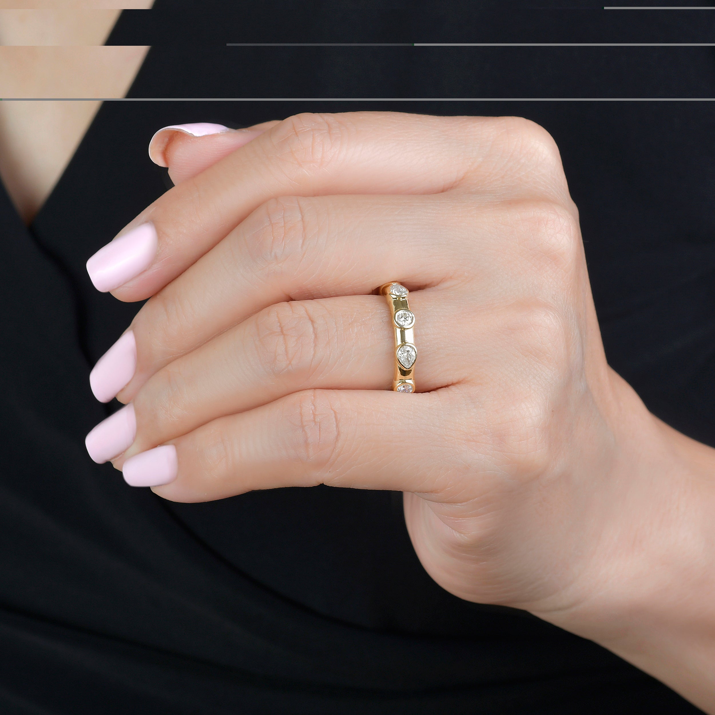 Aurelia Fancy Cut Diamond Ring