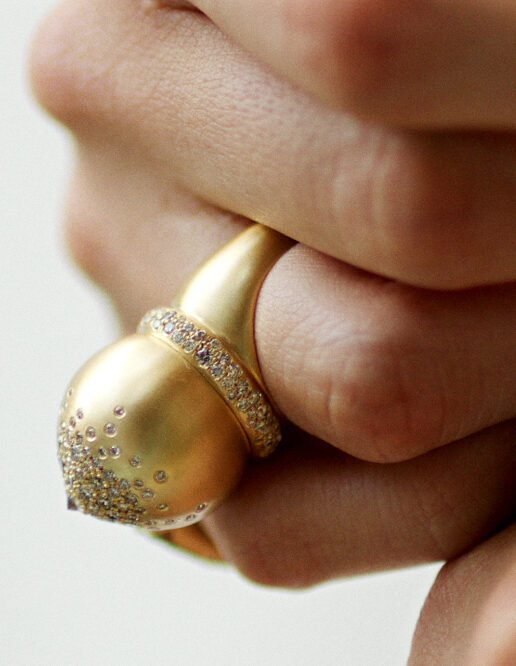The Dome Power Small Ring Nada Ghazal