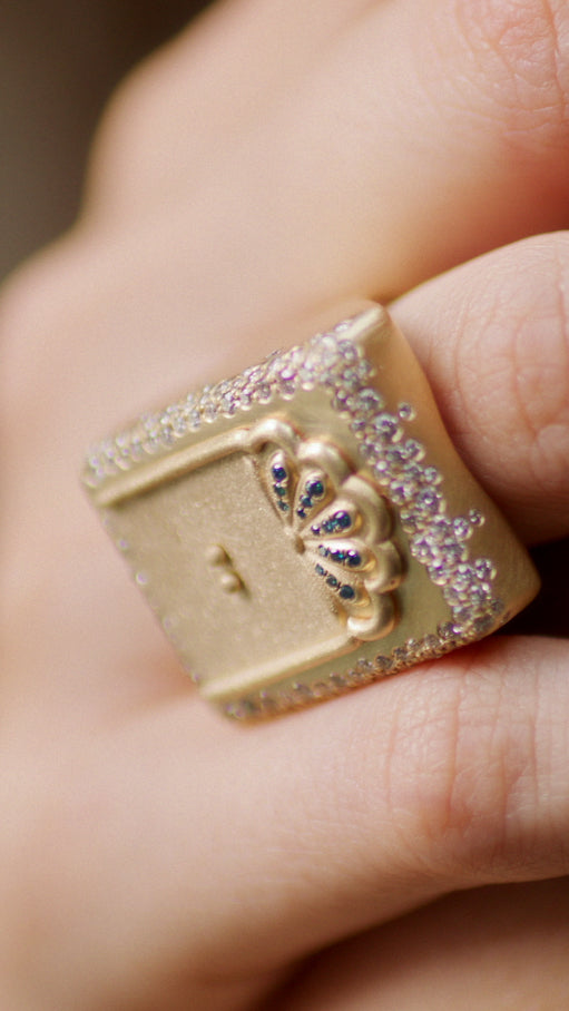 Door of Prosperity Ring Nada Ghazal
