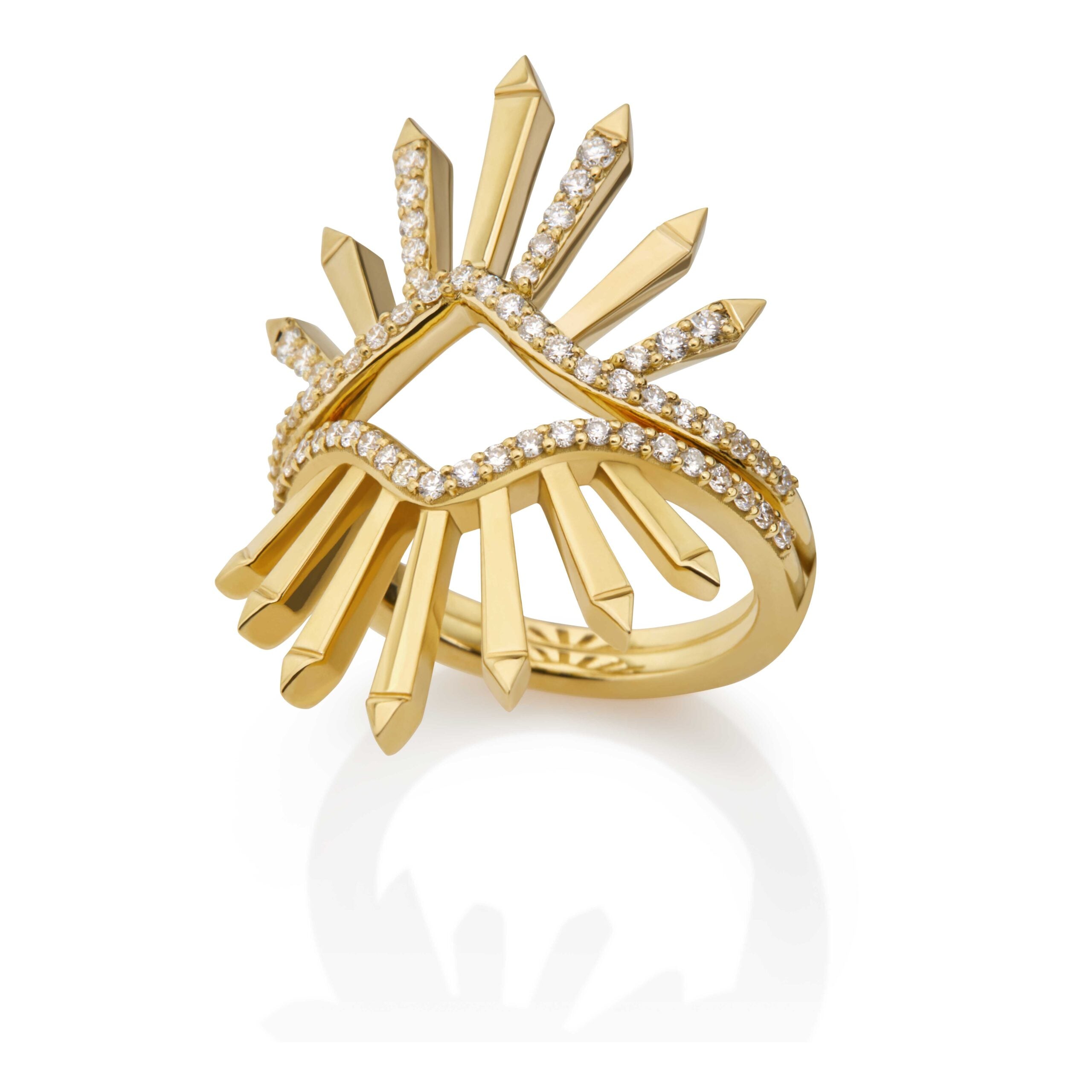 Dragon Polaris Diamond Ring