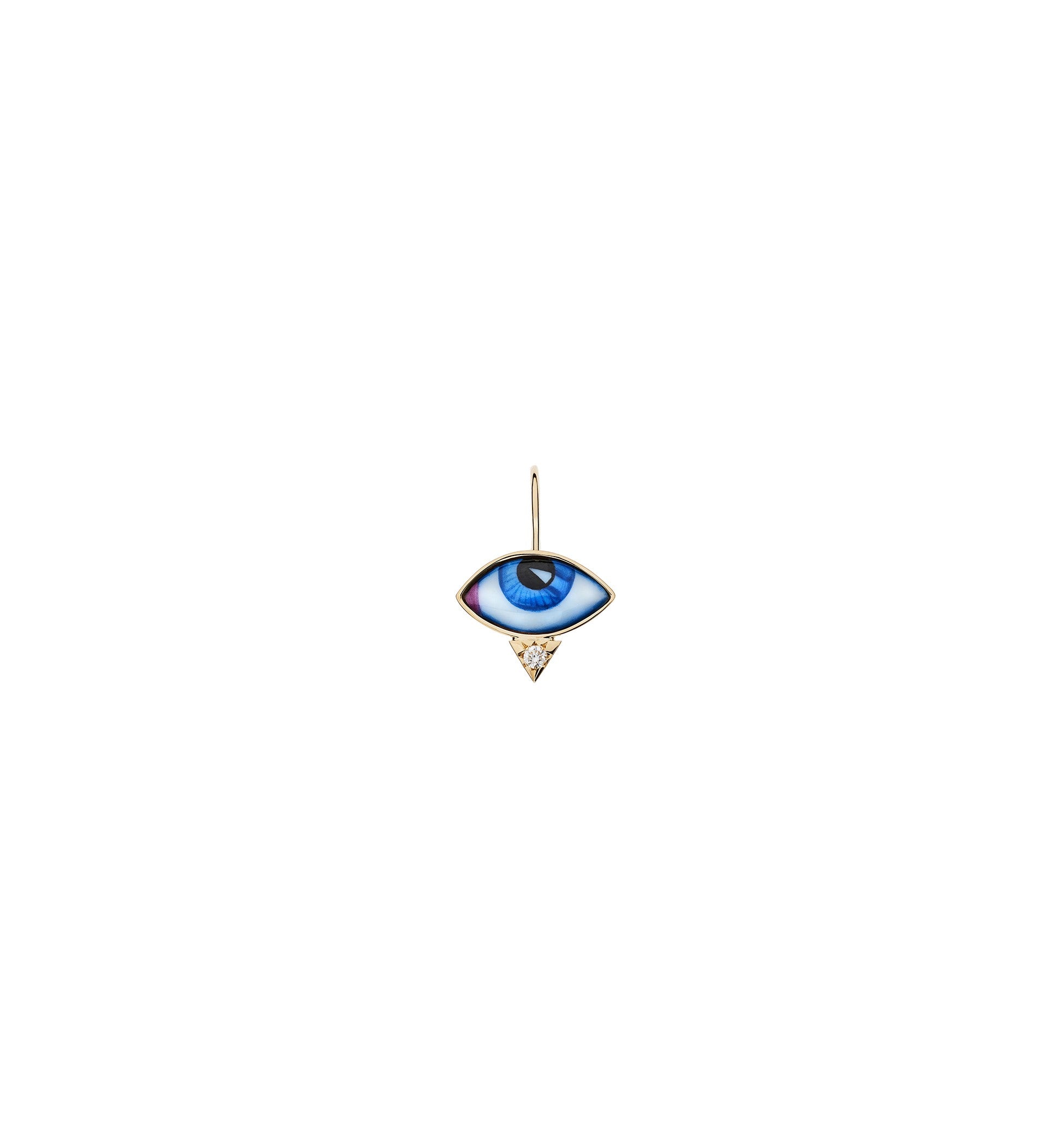 Petit Bleu Diamond Single Earring