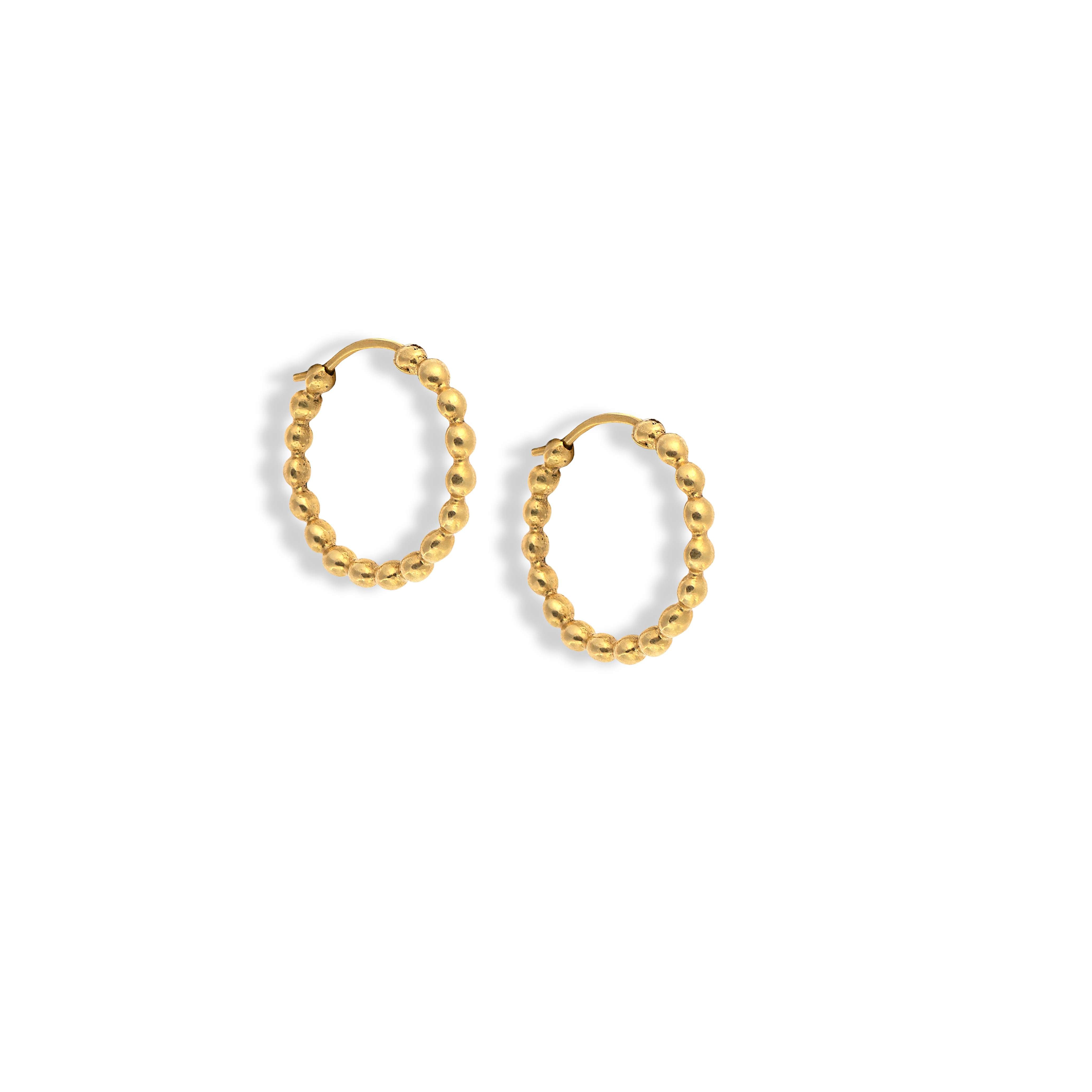 Small Demetra Hoop Earrings