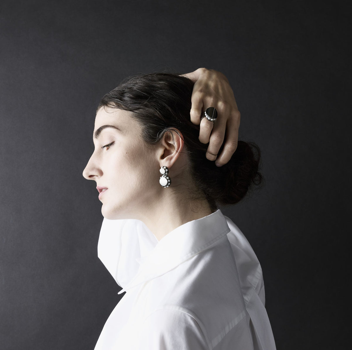 Eclipse Disk Earrings