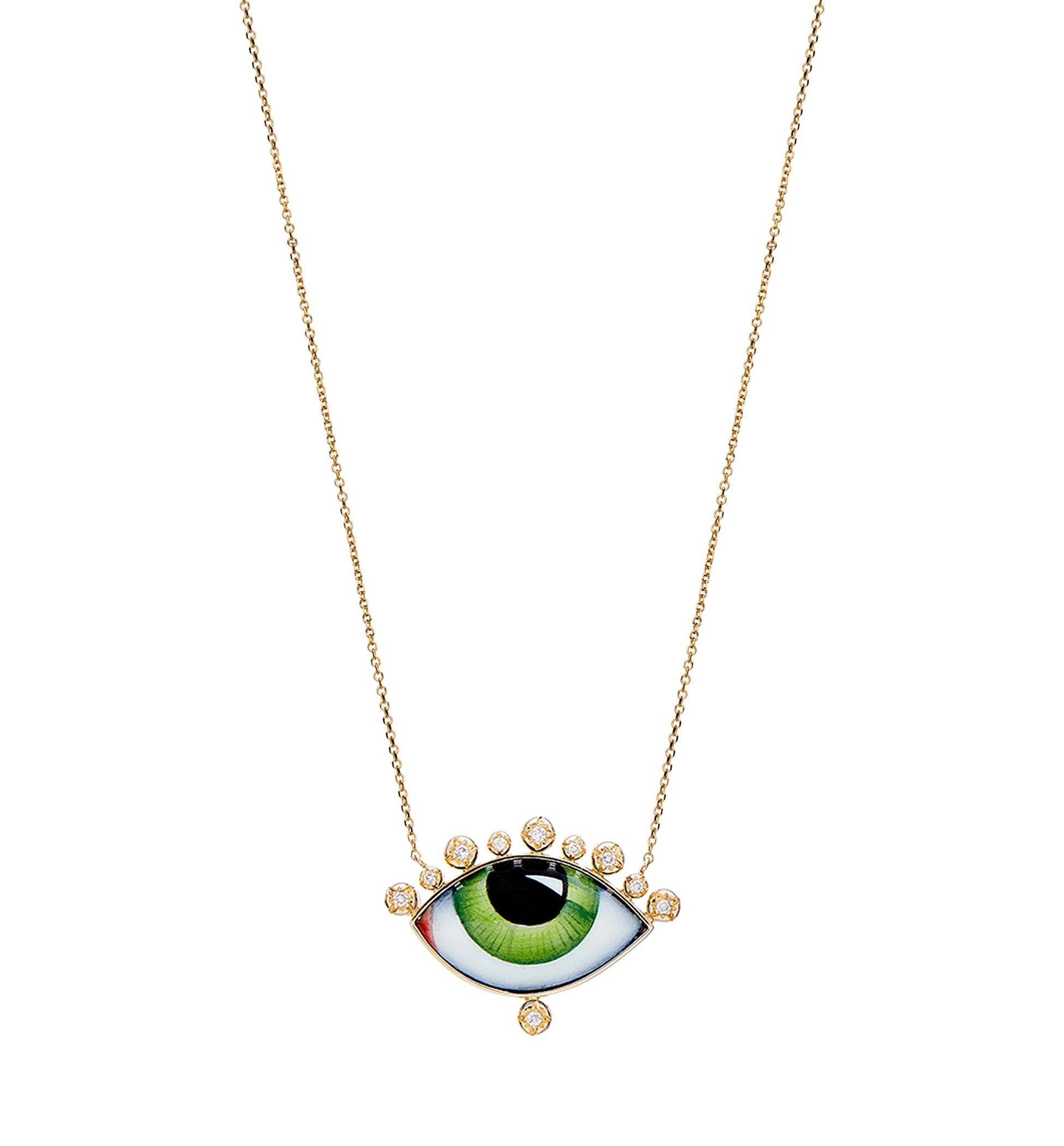 Russe Grand Vert Diamond Necklace