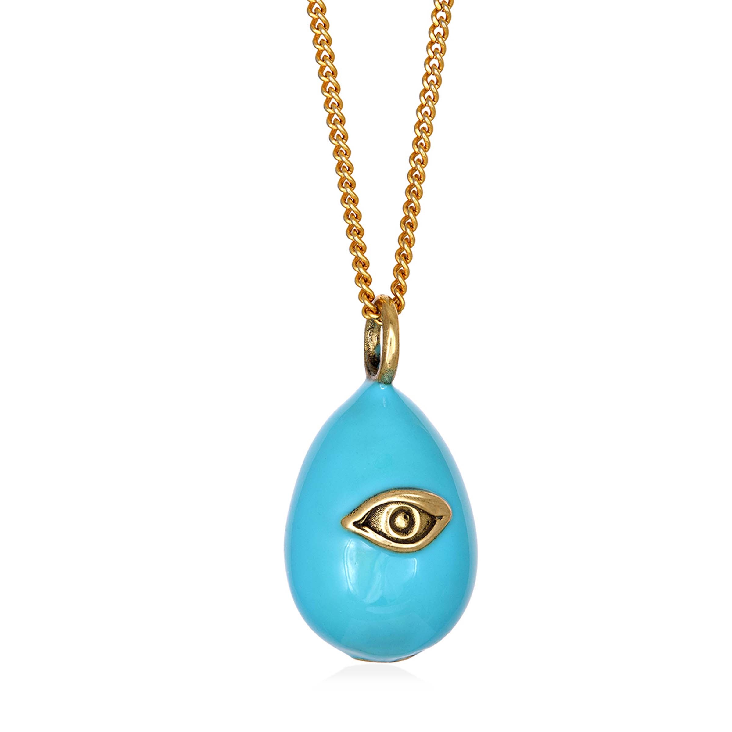 Easter Egg Pendant with Eye