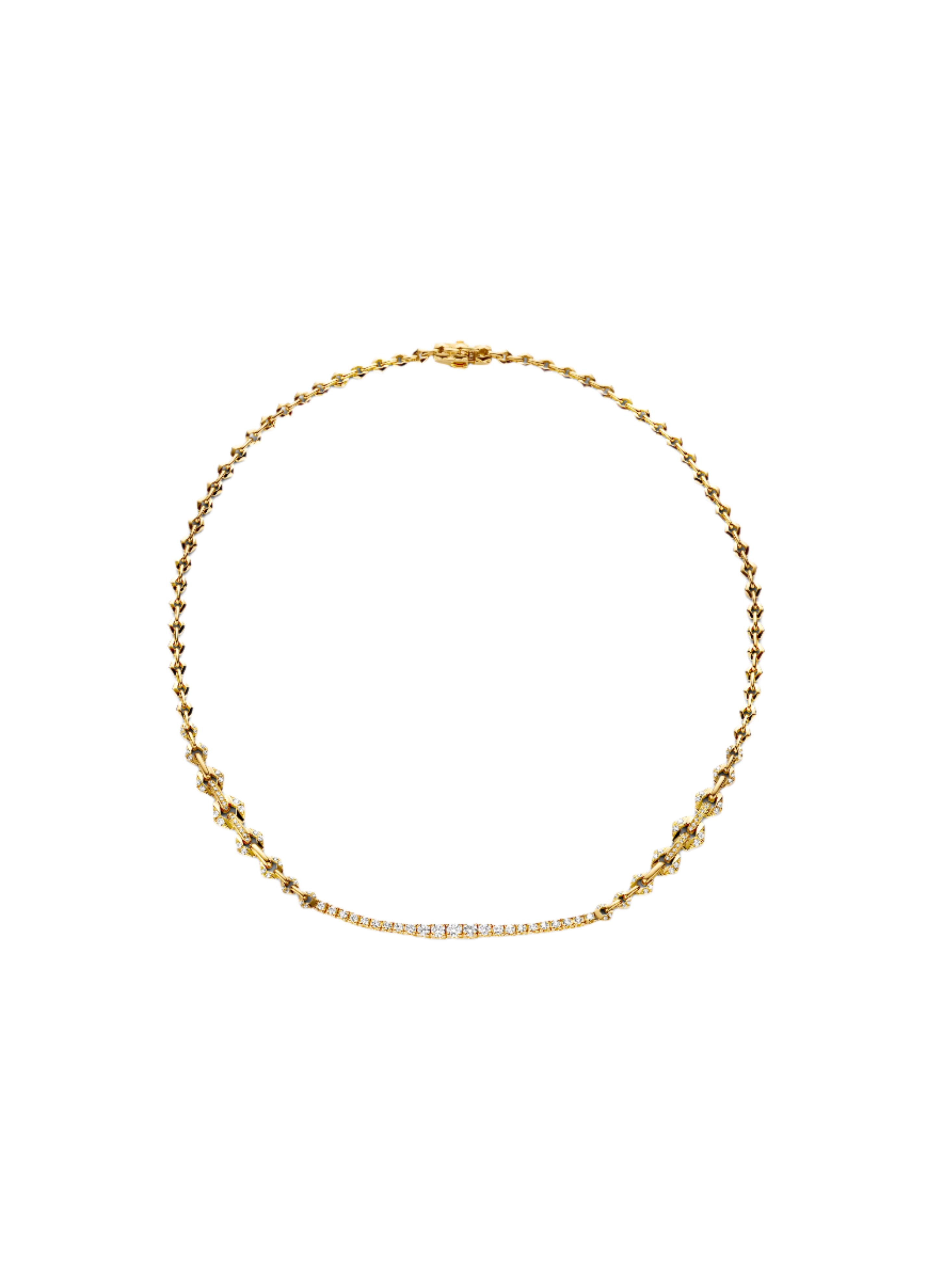 Flow Bond Diamond Necklace