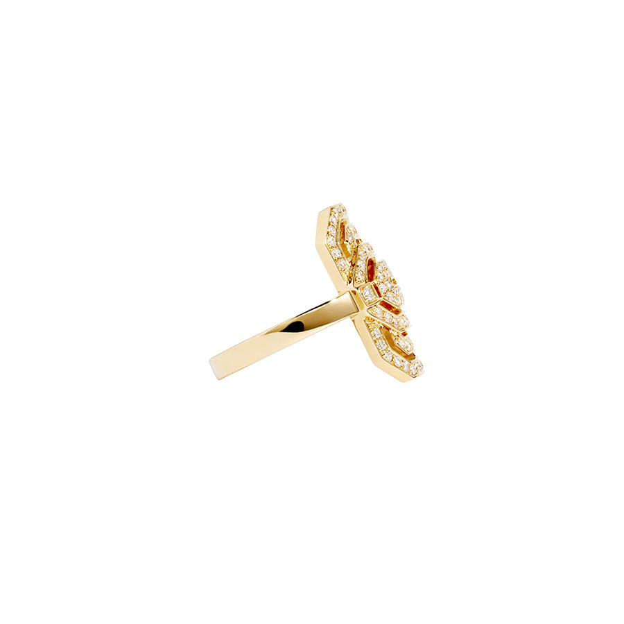 18K Gold Mini My Way Diamond Ring