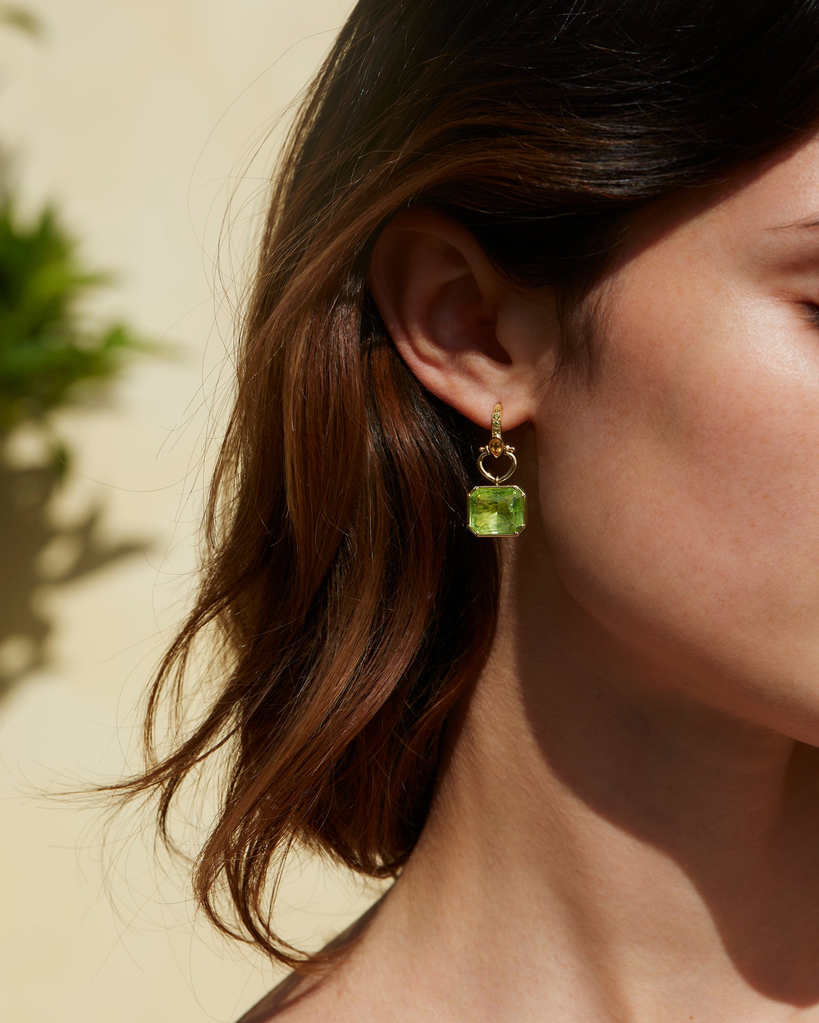 Love Handles Peridot Earrings