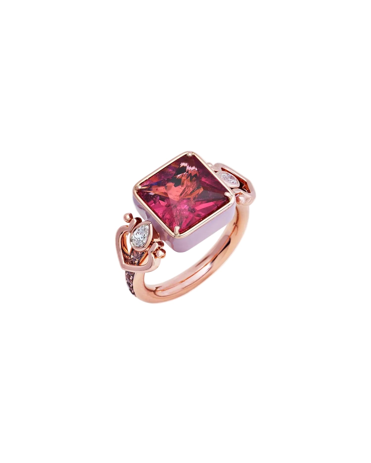 Love handles Tourmaline Ring