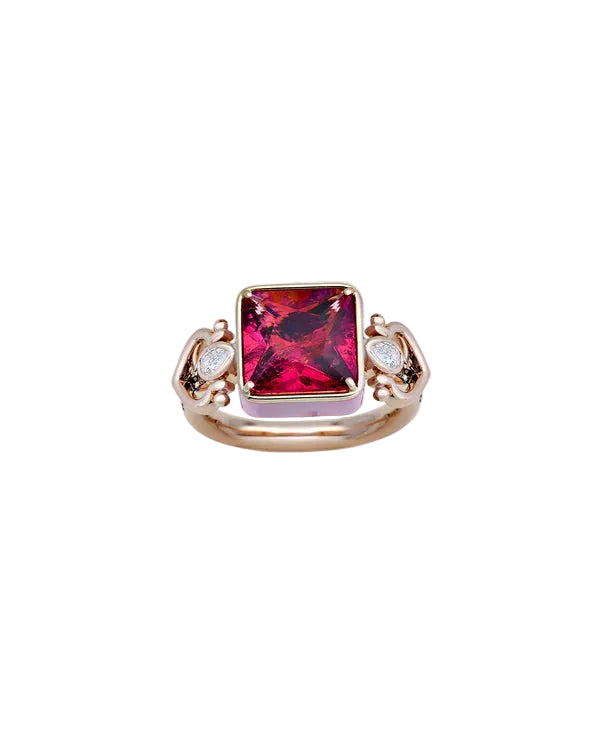 Love handles Tourmaline Ring