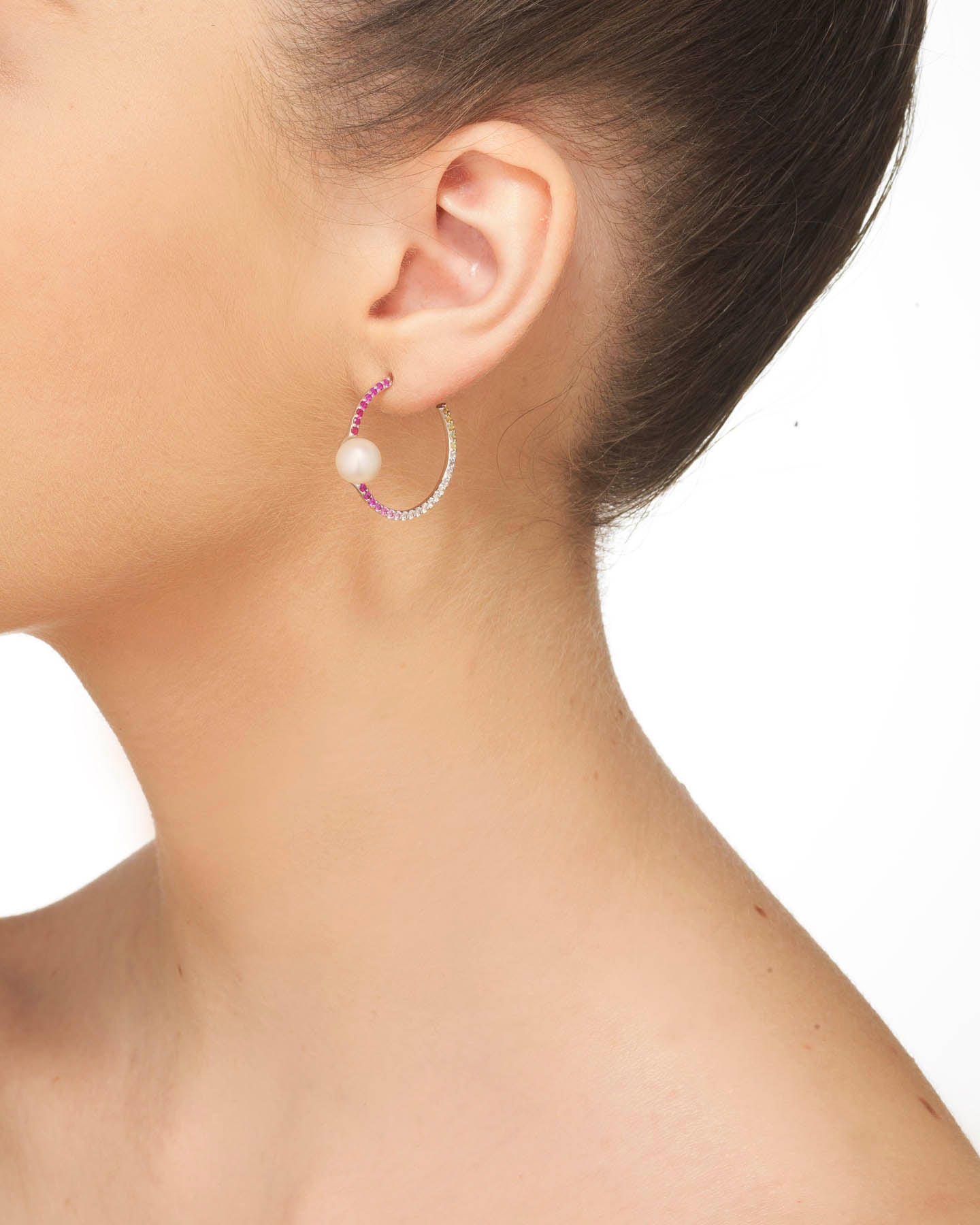 Glow Wrap Hoop earrings