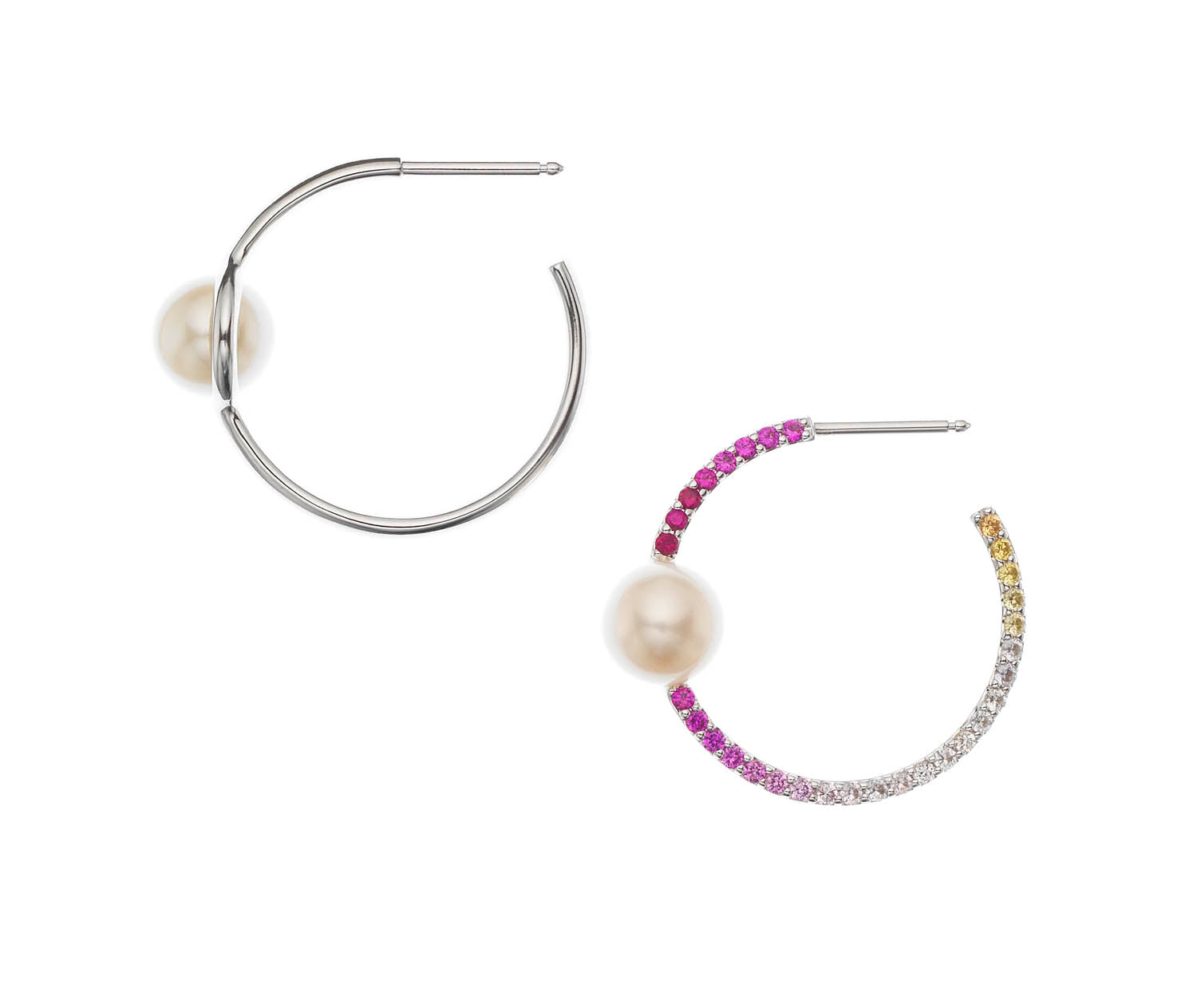 Glow Wrap Hoop earrings