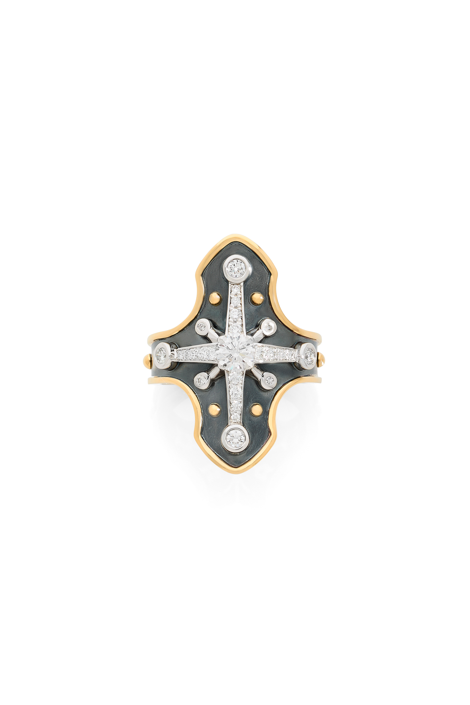 Diamond Heaume Ring Elie Top