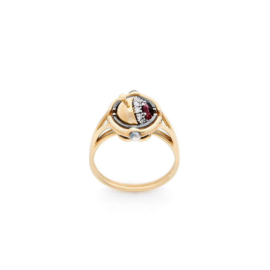 Mira Ruby Ring Elie Top