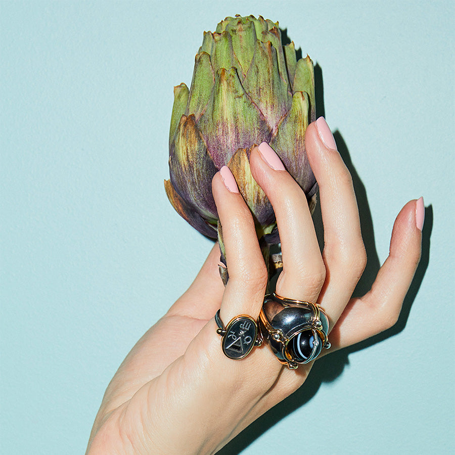 Earth 4 Elements Ring Elie Top